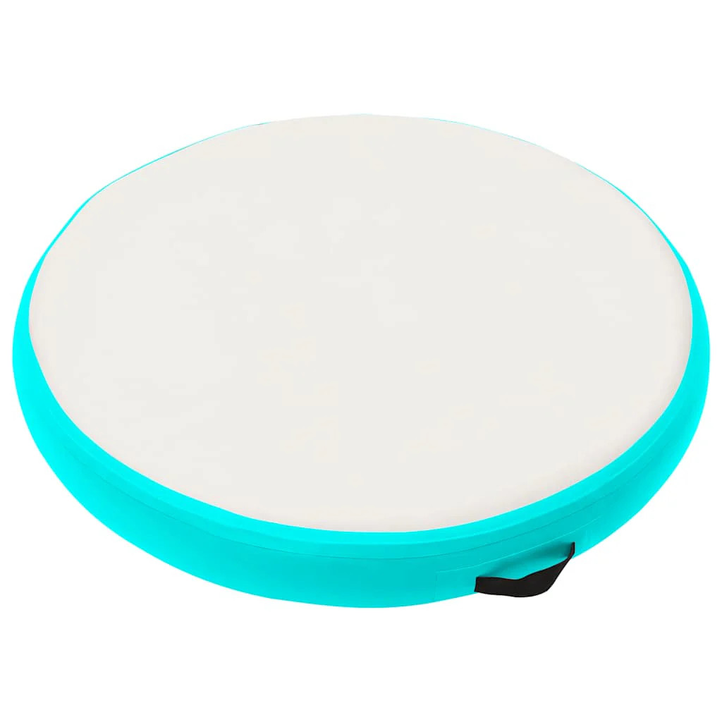 Gymnastics Mat with Pumps Inflatable 100x100x10 cm PVC G