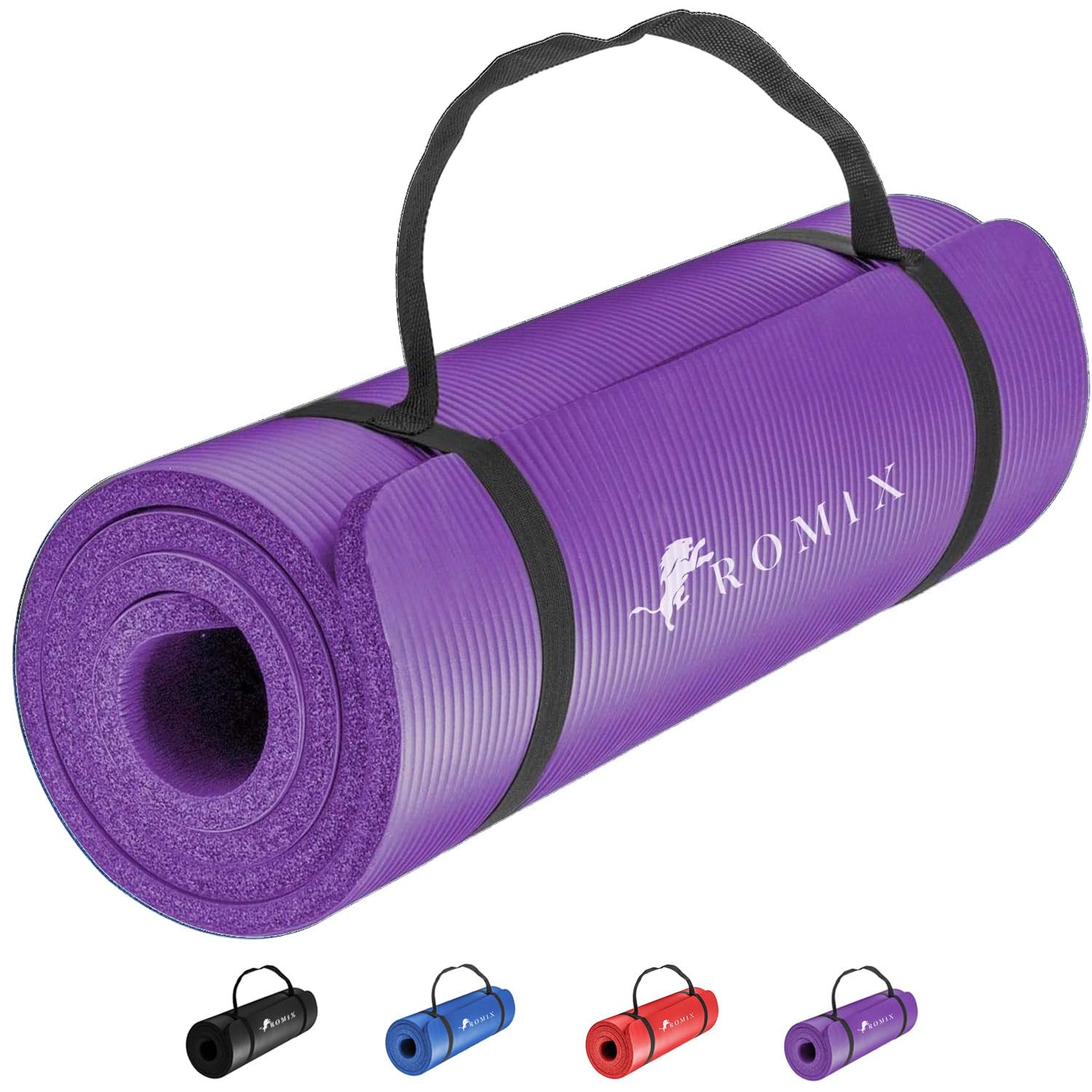 Yoga Mat Thick 10mm, Gymnastics Mat Pro Soft Foam Pad, Sports Mat Fitness…