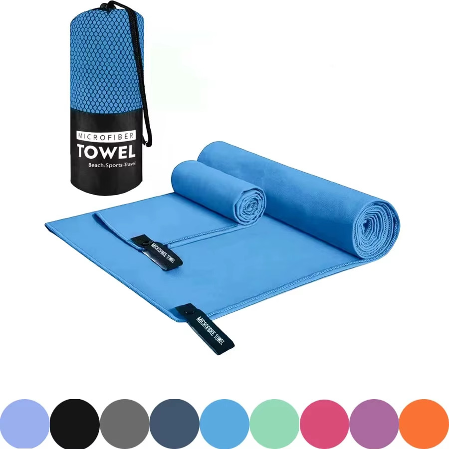 Quick-Dry Sports Towel 40X80/76X152CM Microfiber Running Yoga Gym Fitness Basket
