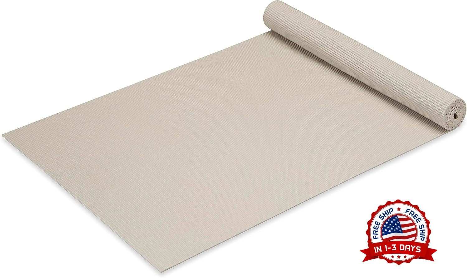 Esterilla de ejercicio y fitness antideslizante de 5 mm de grosor. NUEVO US