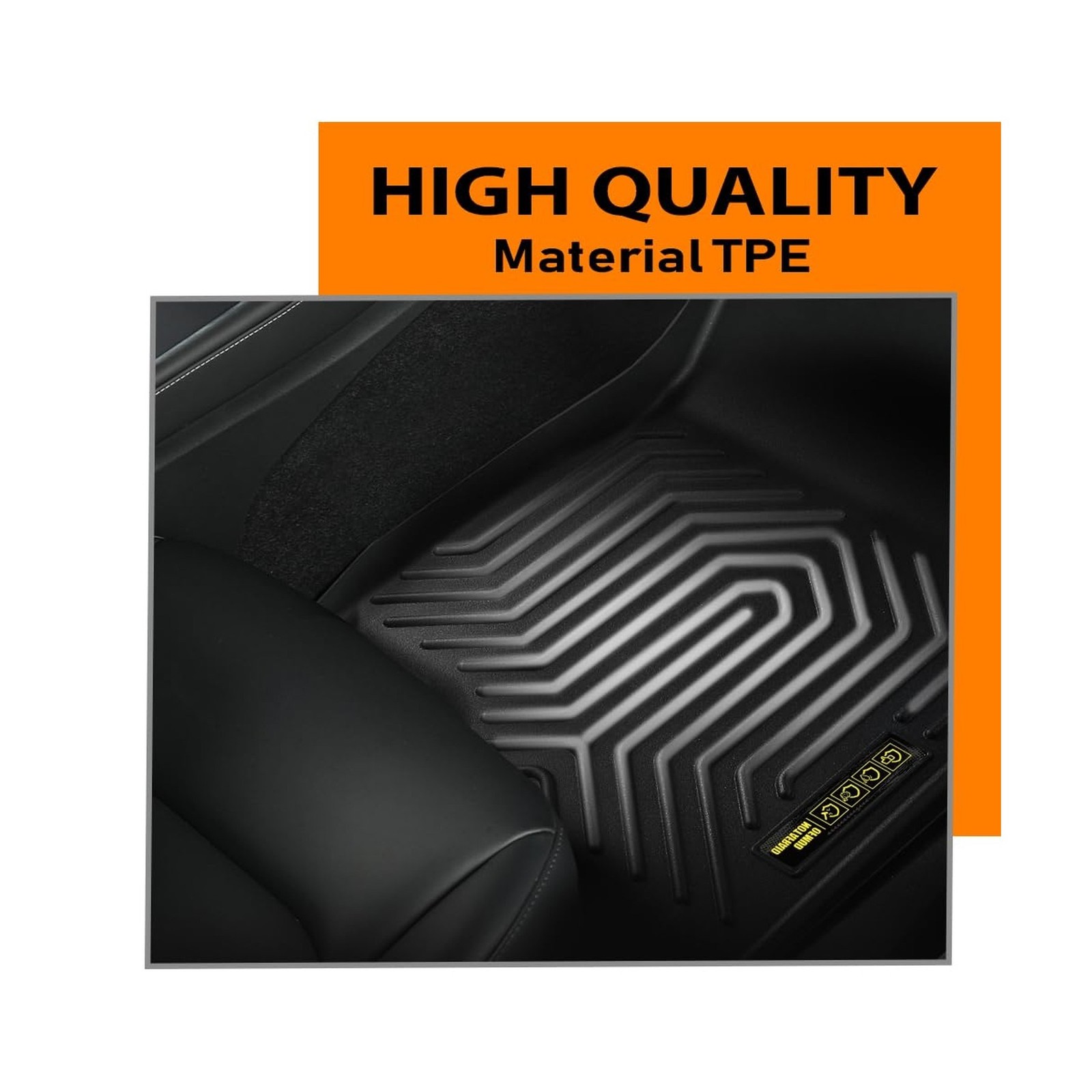 ANDPLAY TPE Floor Mats Liners Compatible with Tesla Model Y 2020-2024 5 seat …