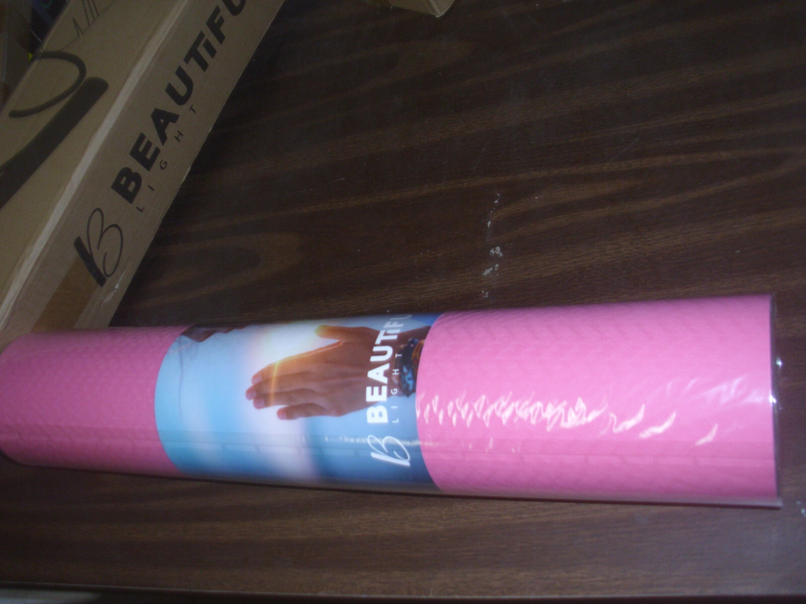 Beautiful Light Yoga Mat Pink