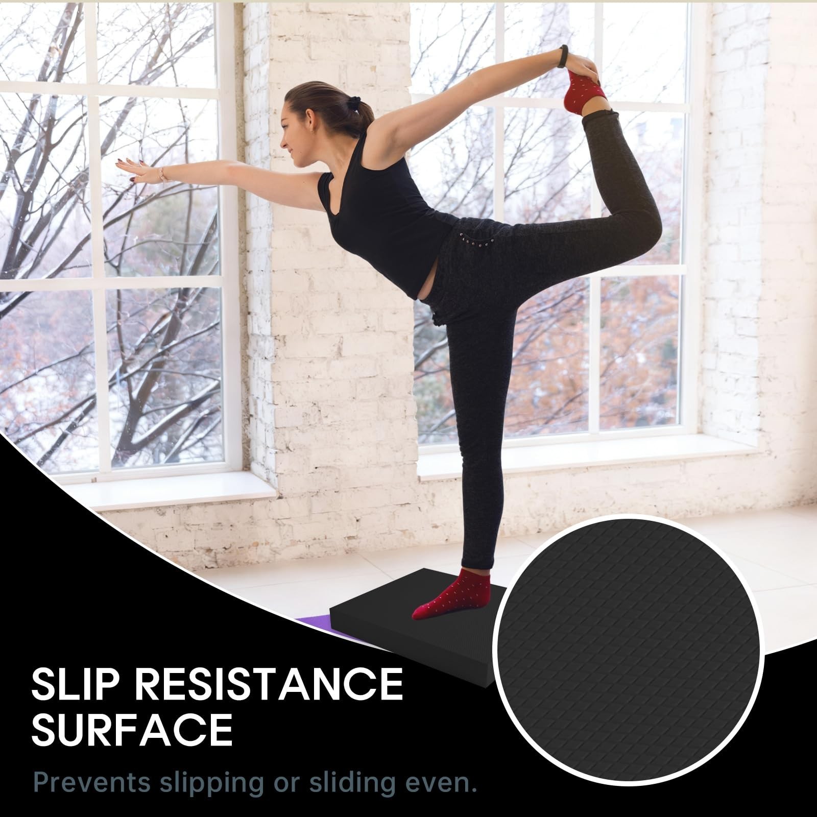 Balance Pad – Stability Trainer for Balance, Stretching, Physical Therapy,