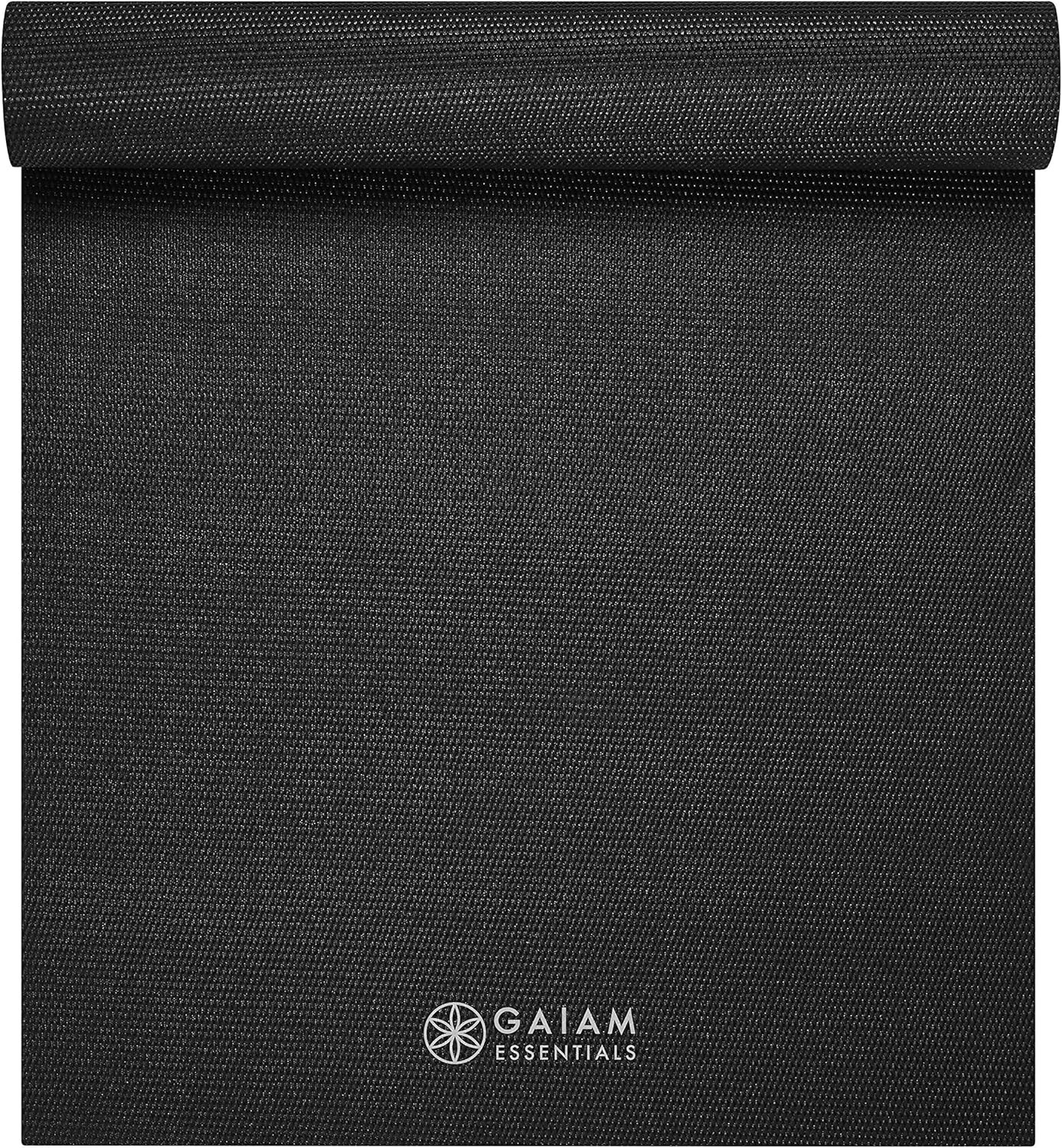 1/4 Inch Yoga Mat with Strap Non Slip Exercise Mat 72×24 Fitness Pilates Mat