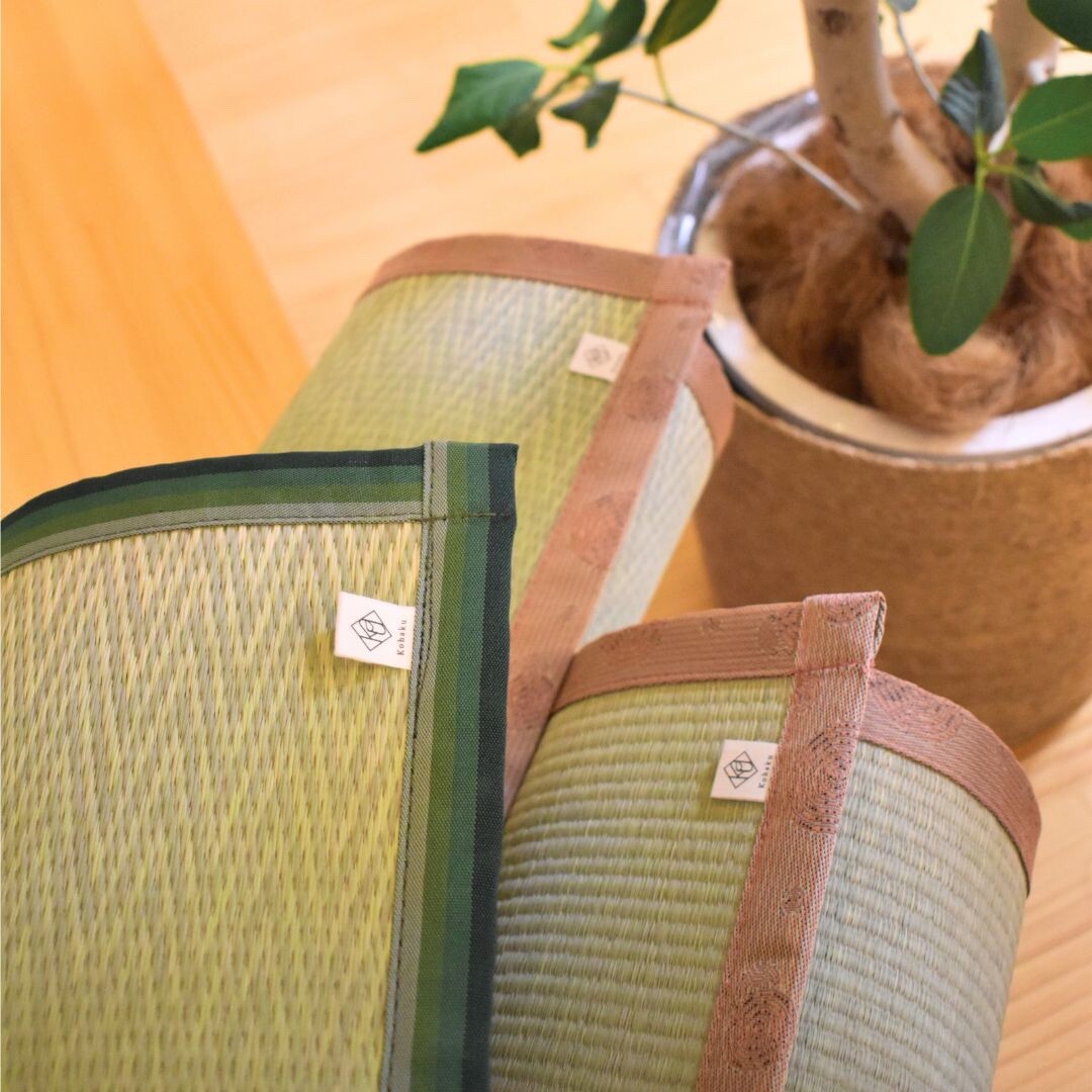 Tatami Zen Mat Herringbone – Japanese Igusa Yoga ＆ Meditation Mat for Relaxation