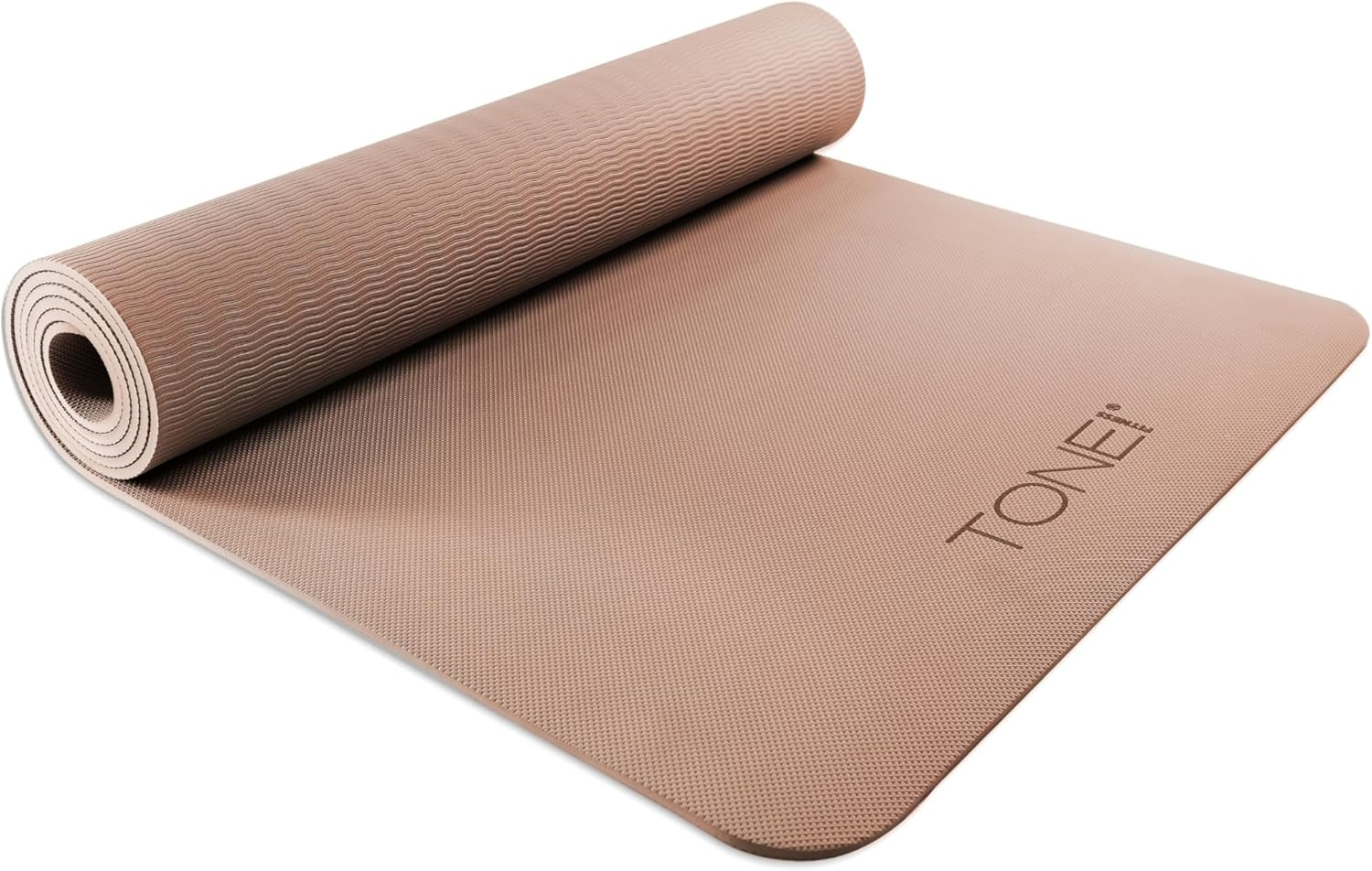 Yoga Mat 1/4″ Thick Non Slip Exercise & Pilates Mat for Home Workouts with Carry