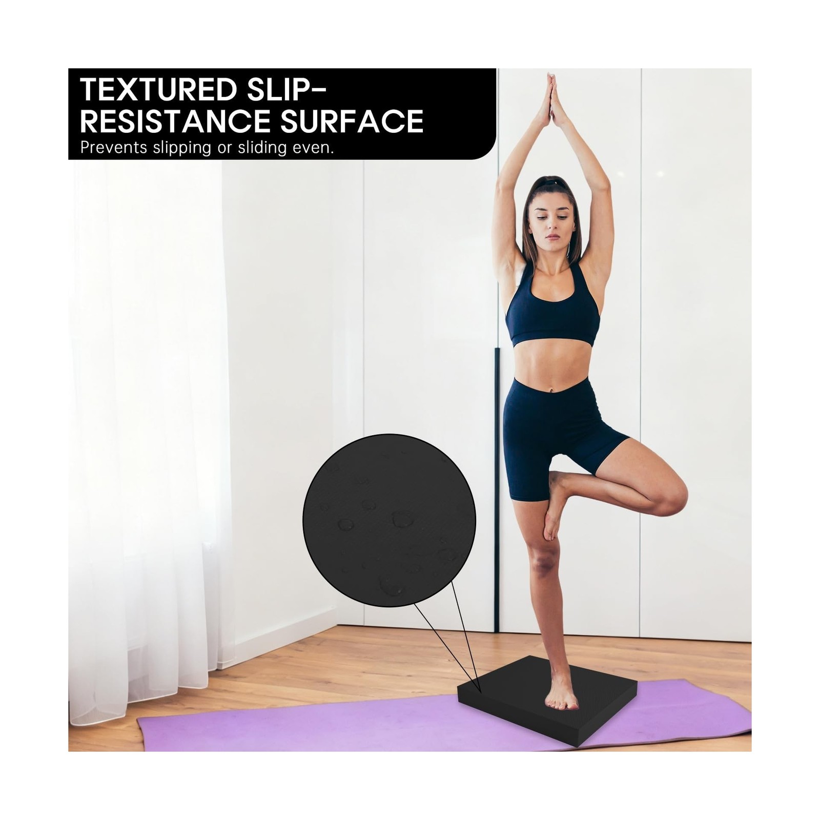 Exercise Balance Pad，Balance Foam Mat for Physical Therapy Equipment & St