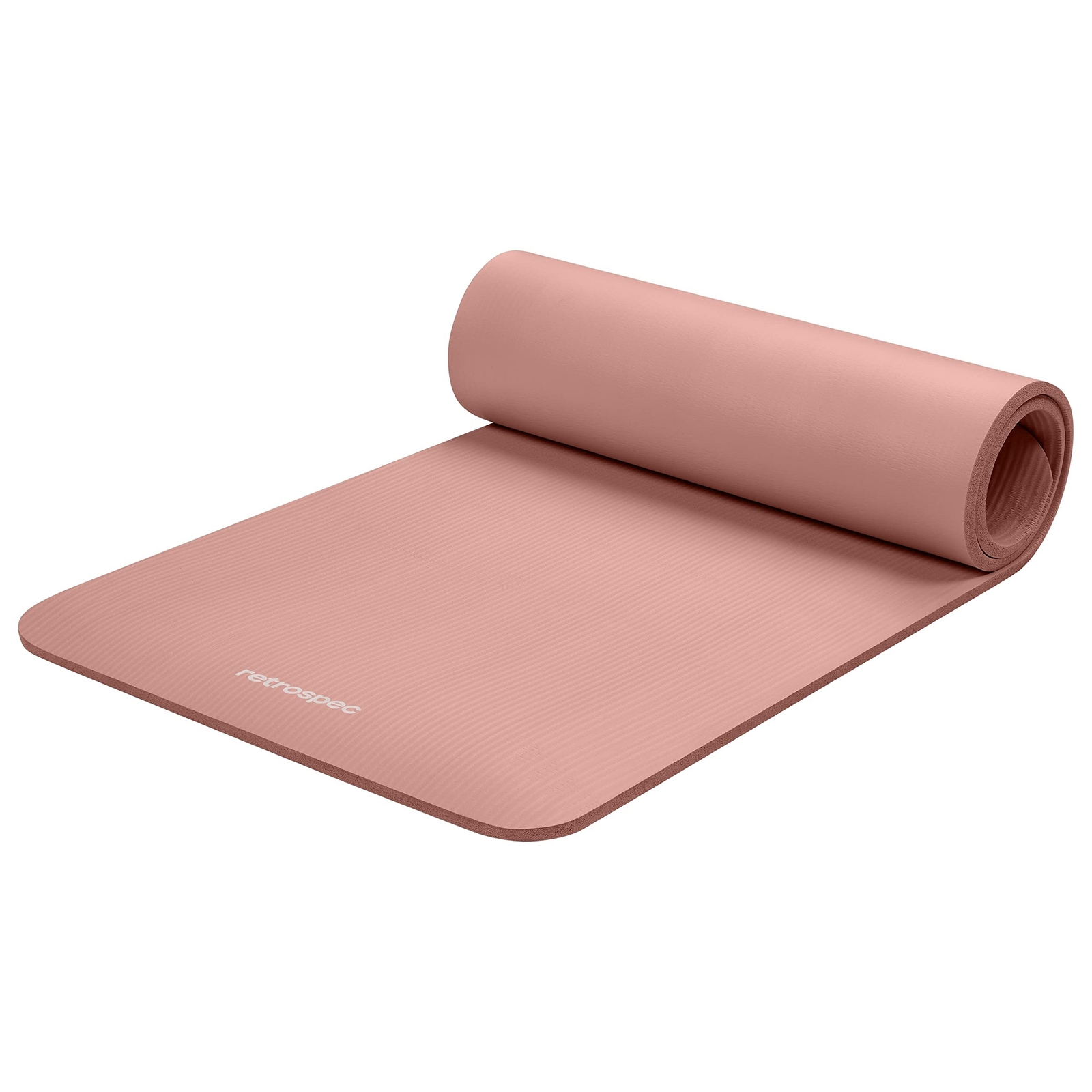 Retrospec Solana Yoga Mat 1/2″ Thick w/Nylon Strap for Men & Women – Non Slip…