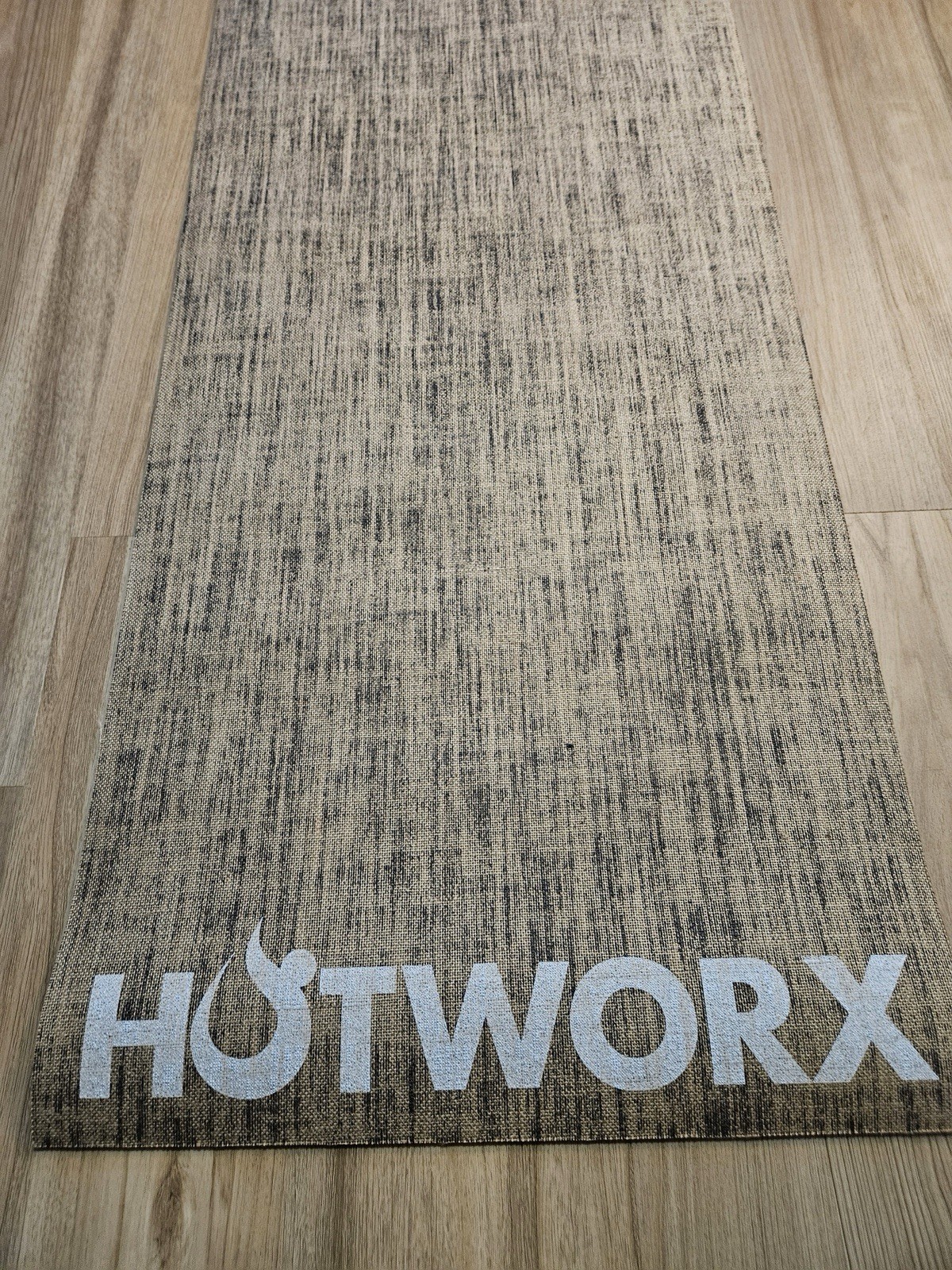 Hotworx Exercise Yoga Mat 72″ x 24″ Non-Slip Textured Hemp Fiber Gym Workout