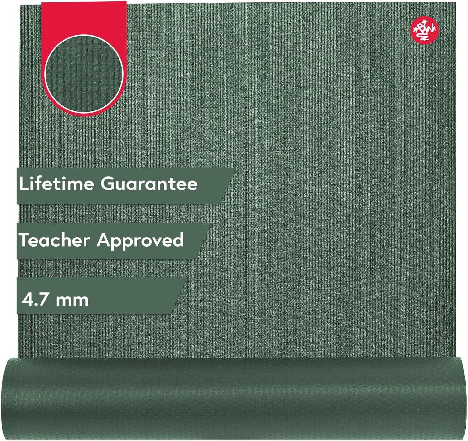 4.7mm PROlite Yoga Mat Manduka Durable