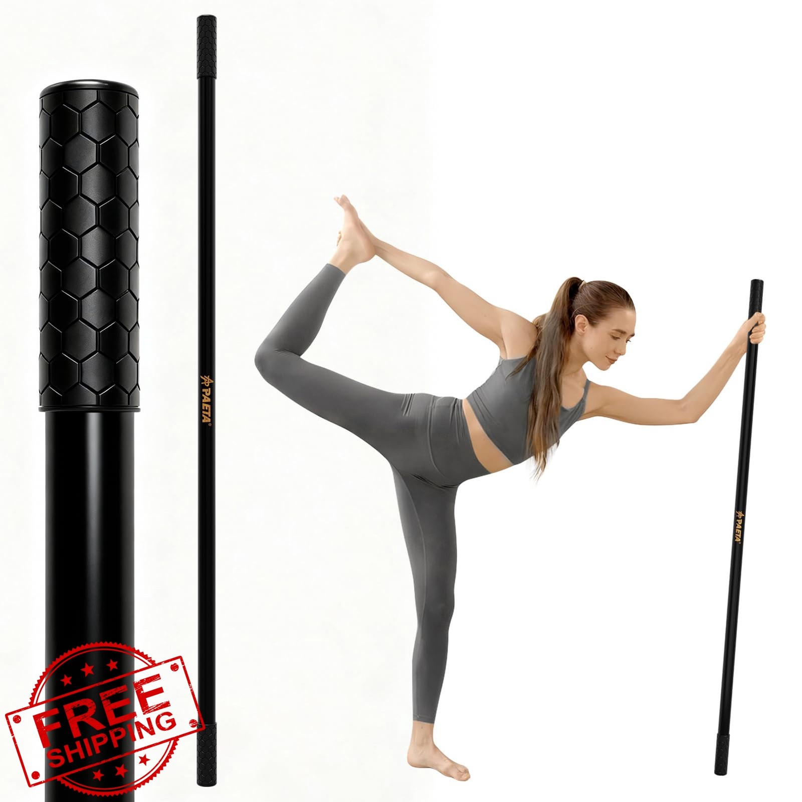 PAETA Yoga Stick 5ft Black