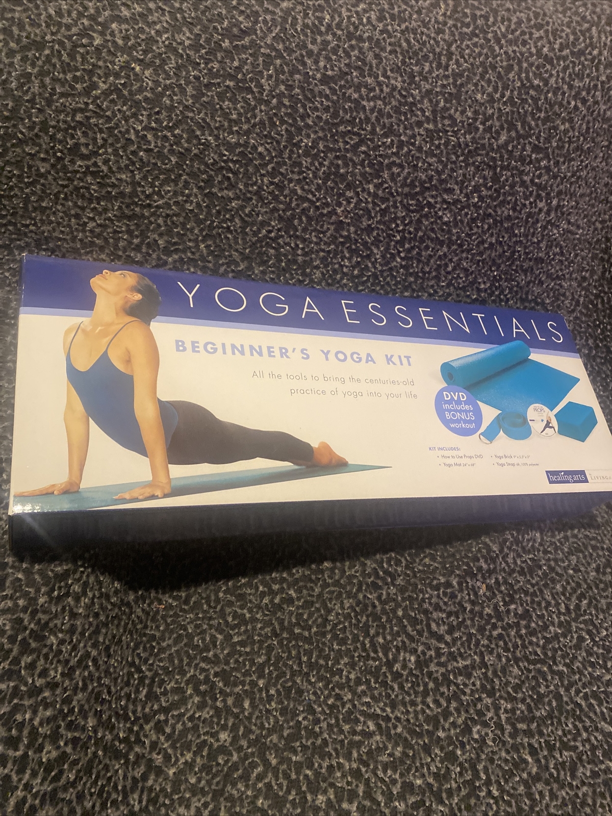Yoga Essentials Tools for Yoga Beginners 5 Piece Set by Living Arts New