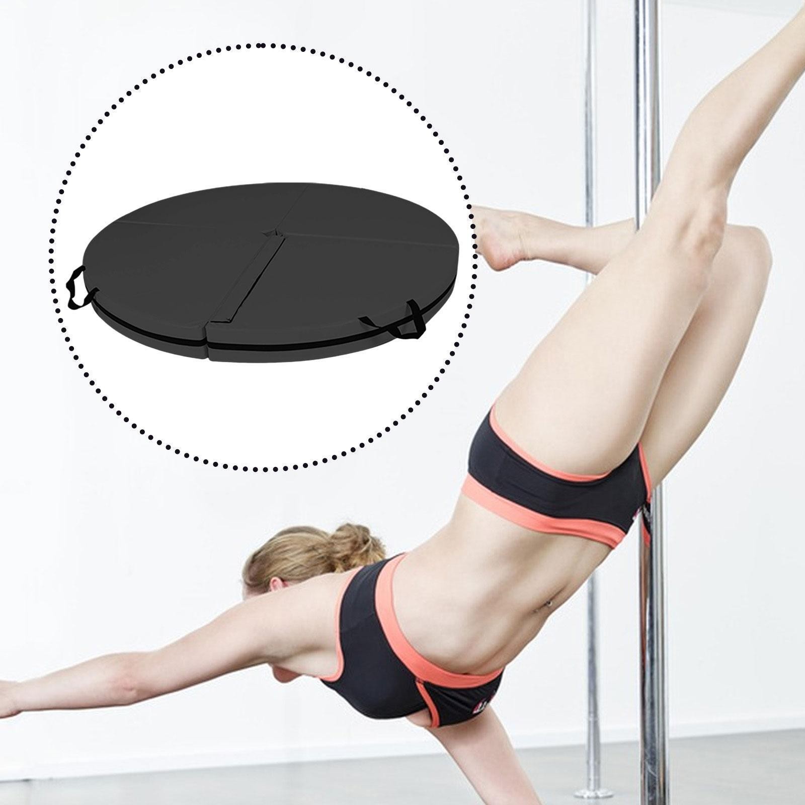 Folding Pole Dance Mat Equipment Lightweight Women Gymnastics Convenient Sports