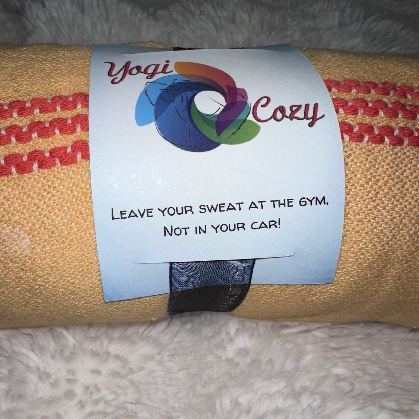 NEW Yogi Cozy Yoga Car Seat Cover No Sweat After Gym