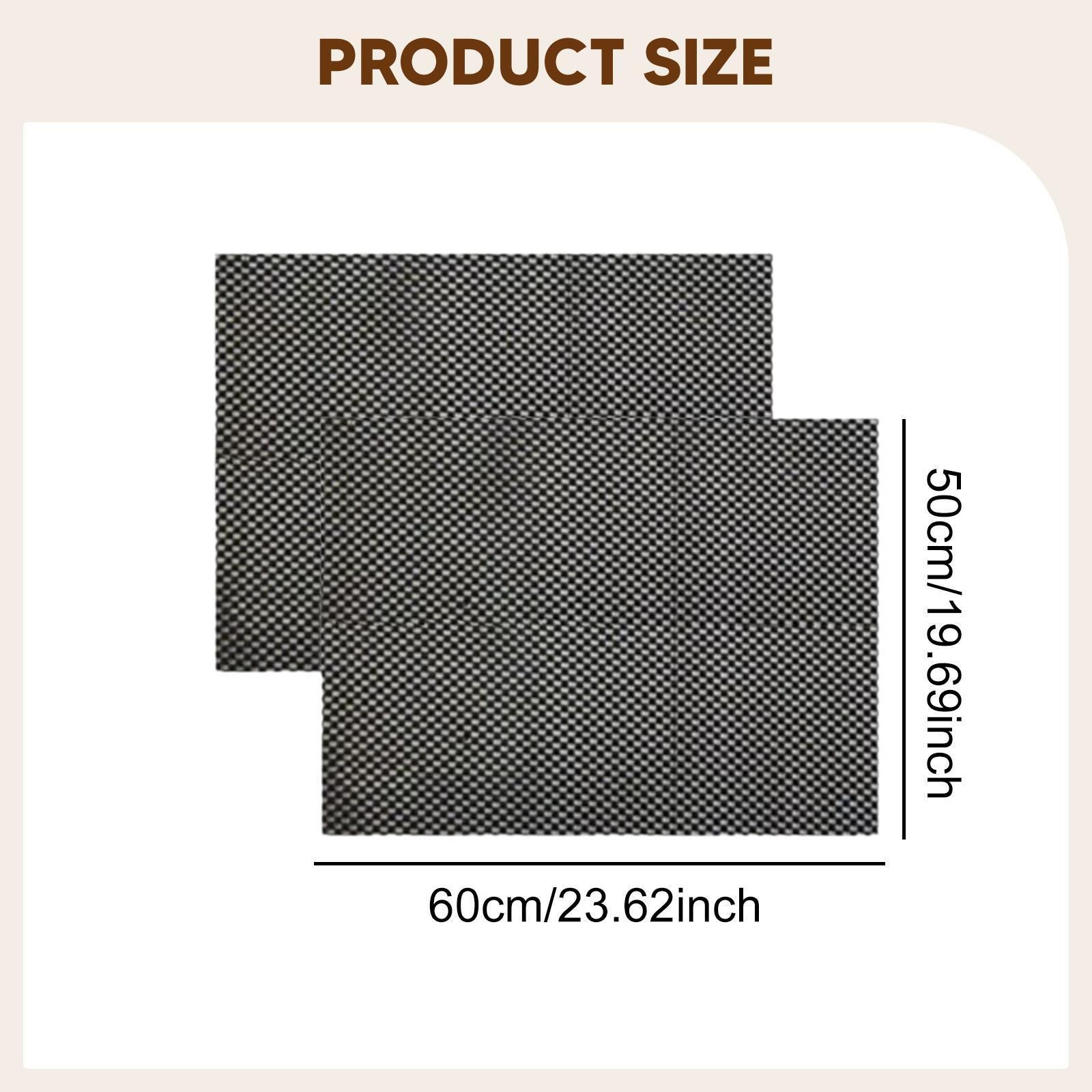1 Pair Pilates Non Slip Mat for Women Men Multiuse Anti Skid Grippy Pad for Home