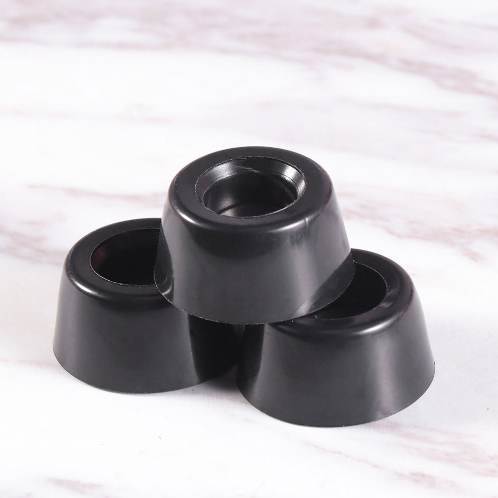 20Pcs Black Silicone Chair Leg Covers Table Feet Caps Furniture Use