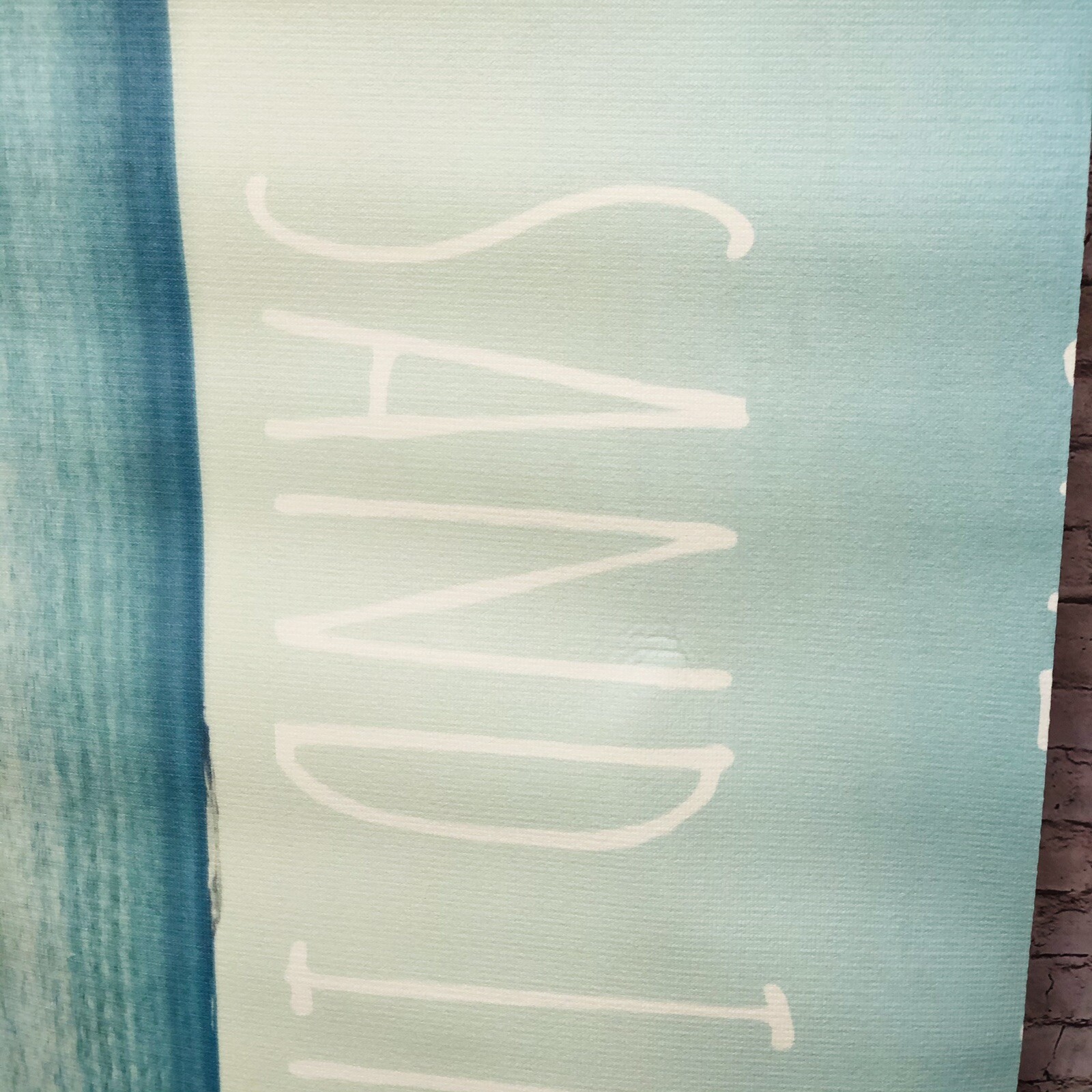 KESS INHOUSE Ocean Scene Yoga Pilates Exercise Mat 72”X24” New