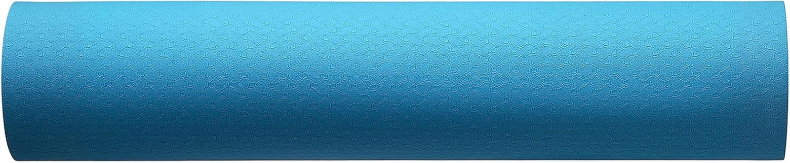 1/4 Inch Thick TPE Exercise Yoga Mat with Carrying Strap