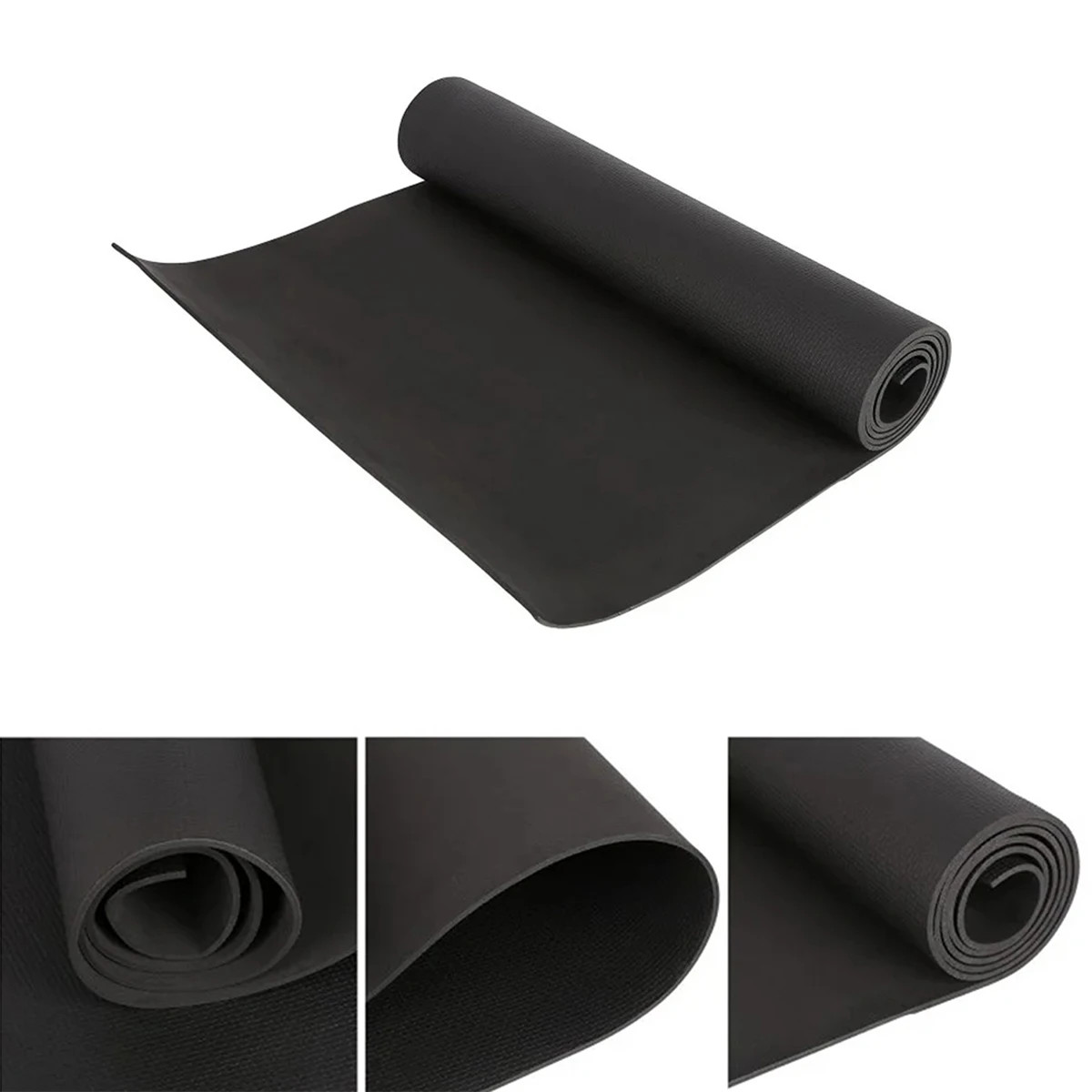 4MM EVA Yoga Mat Anti-Slip Fitness Exercise Mat for Yoga Pilates Gym Workout