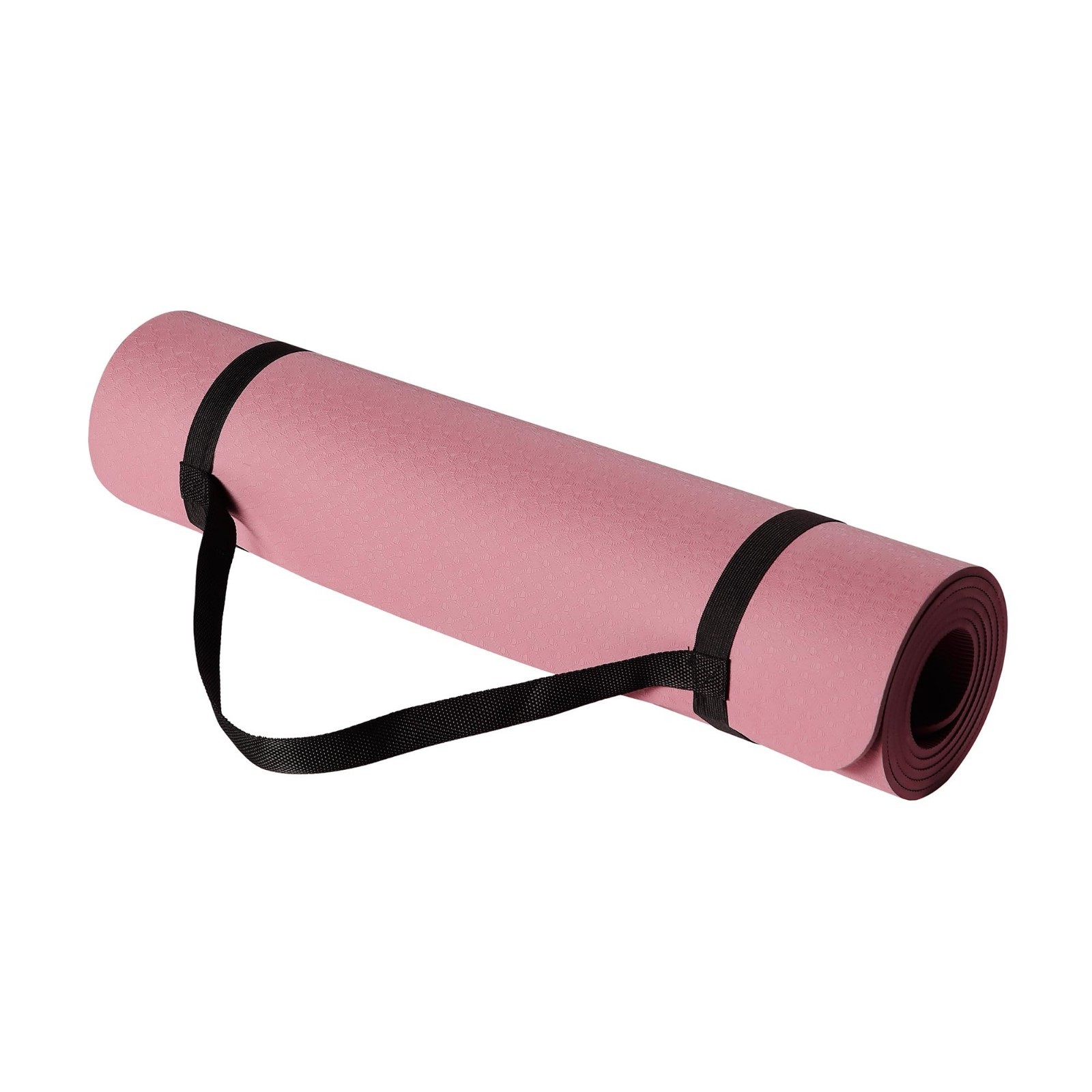 Thick 1/4 Inch TPE Yoga Mat with Carrying Strap – Non-Slip, Durable Fitness Mat