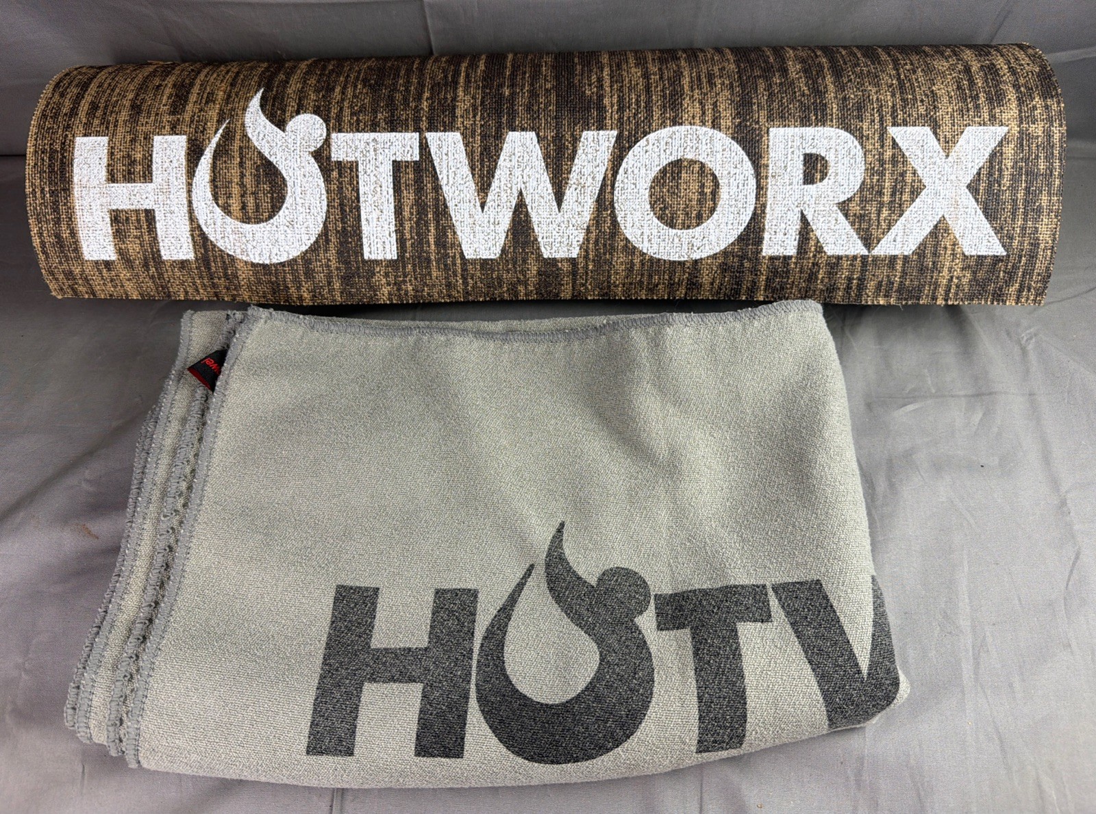 Hotworx Fitness Lot Yoga Mat Towel Resistance Loop Bands Sleeves Backpack *READ*