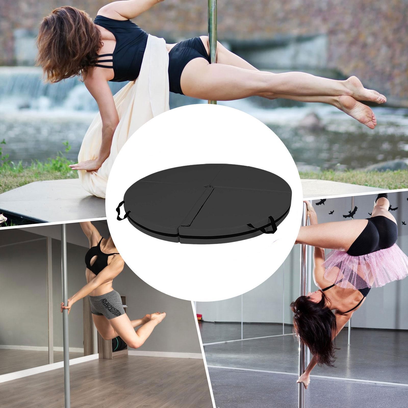 Folding Pole Dance Mat Equipment Lightweight Women Gymnastics Convenient Sports