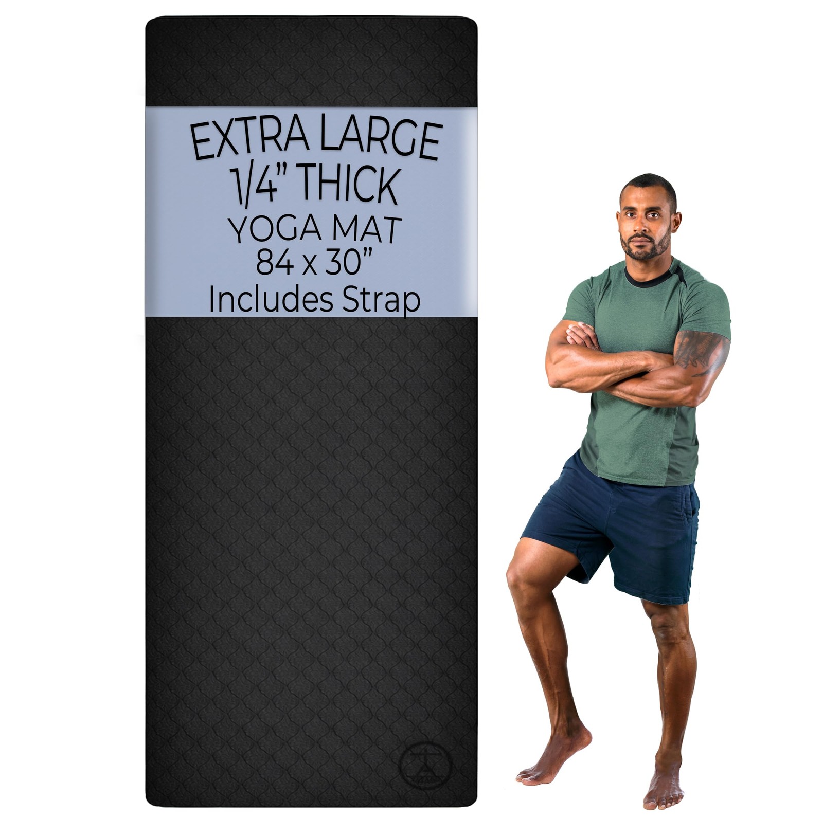 Extra Large Yoga Mat 84 x 30, XL Yoga Mat Extra Wide & Long, 6mm Thick Large …