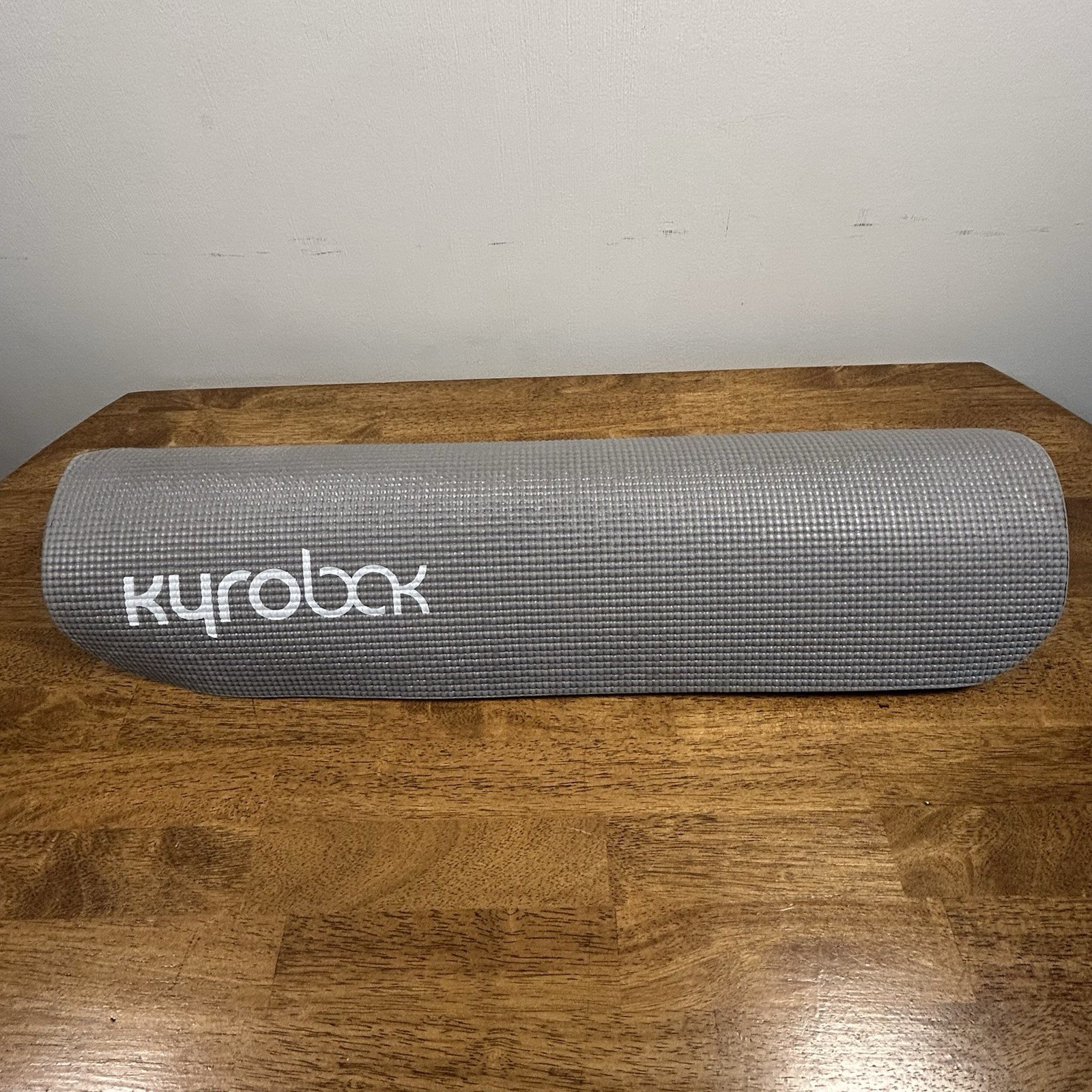 Kyrobak Fitness Textured Yoga Mat Gray