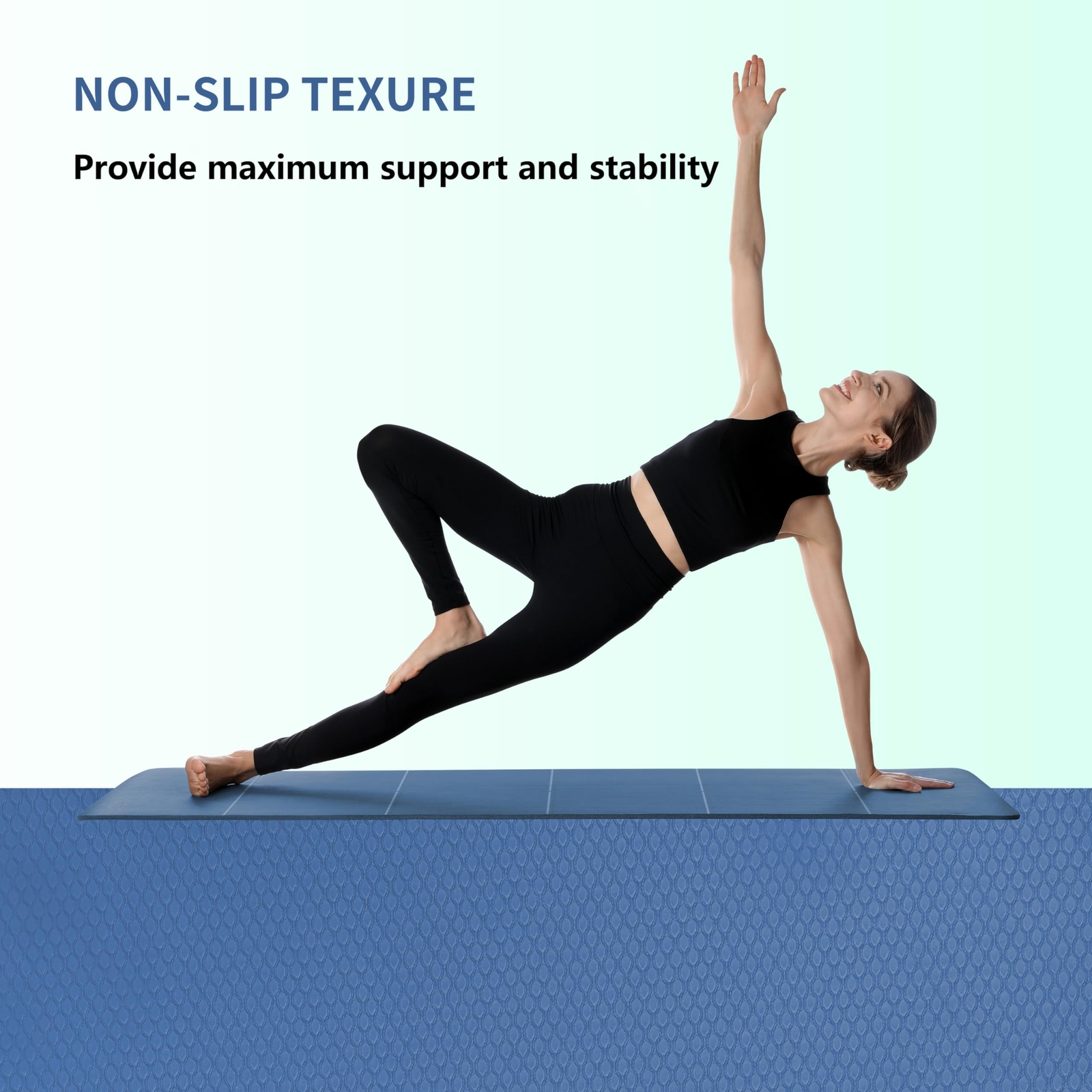 PROIRON Foldable 72“x24″x0.24”(6mm) TPE Yoga Mat,NOT PVC!!!-Folding