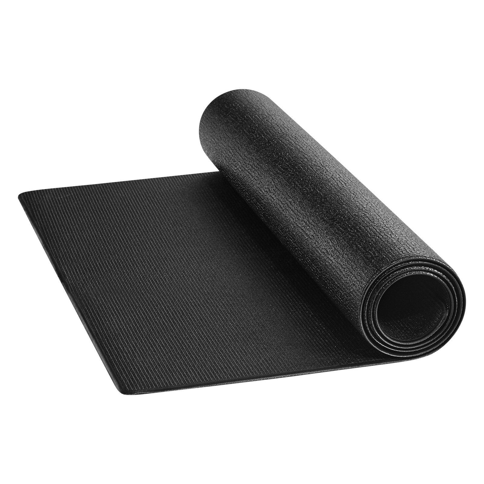 600x1300x4mm Reinforced PVC Exercise Mat Sound-Dampening & Skid-Proof