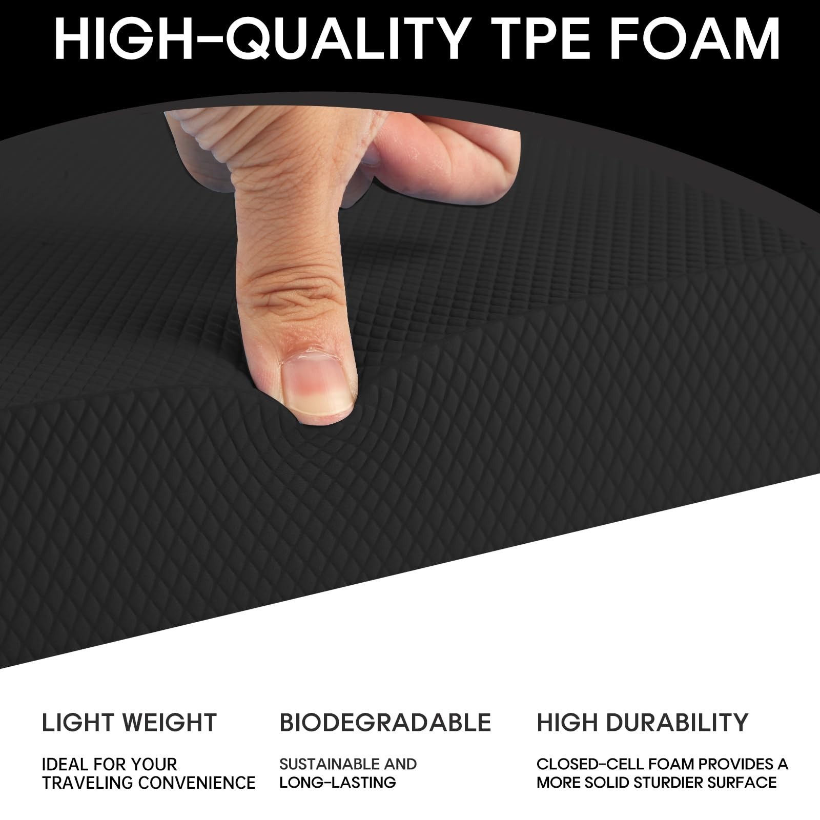 Balance Pad – Stability Trainer for Balance, Stretching, Physical Therapy,