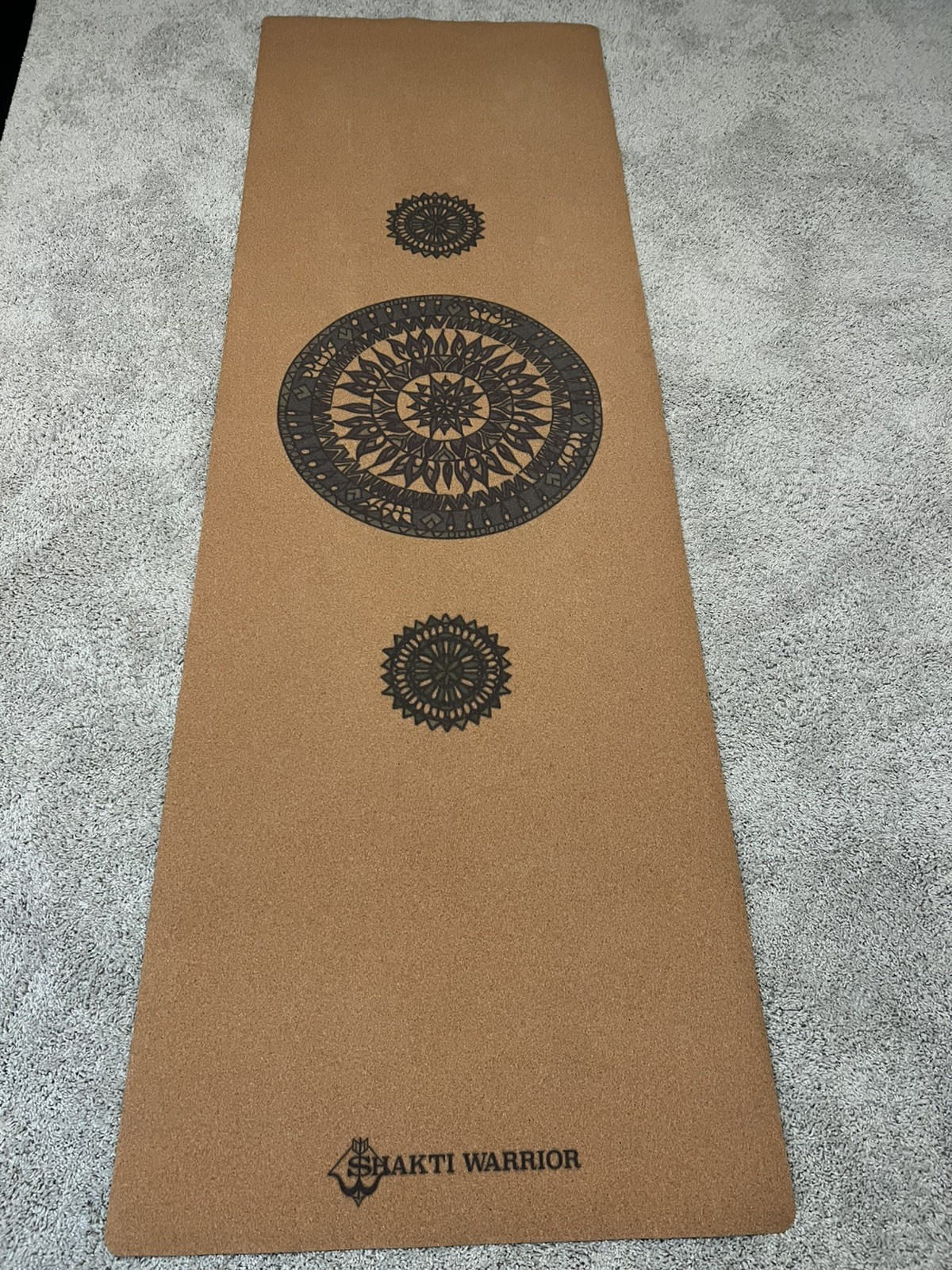Shakti Warrior cork/rubber XL yoga mat
