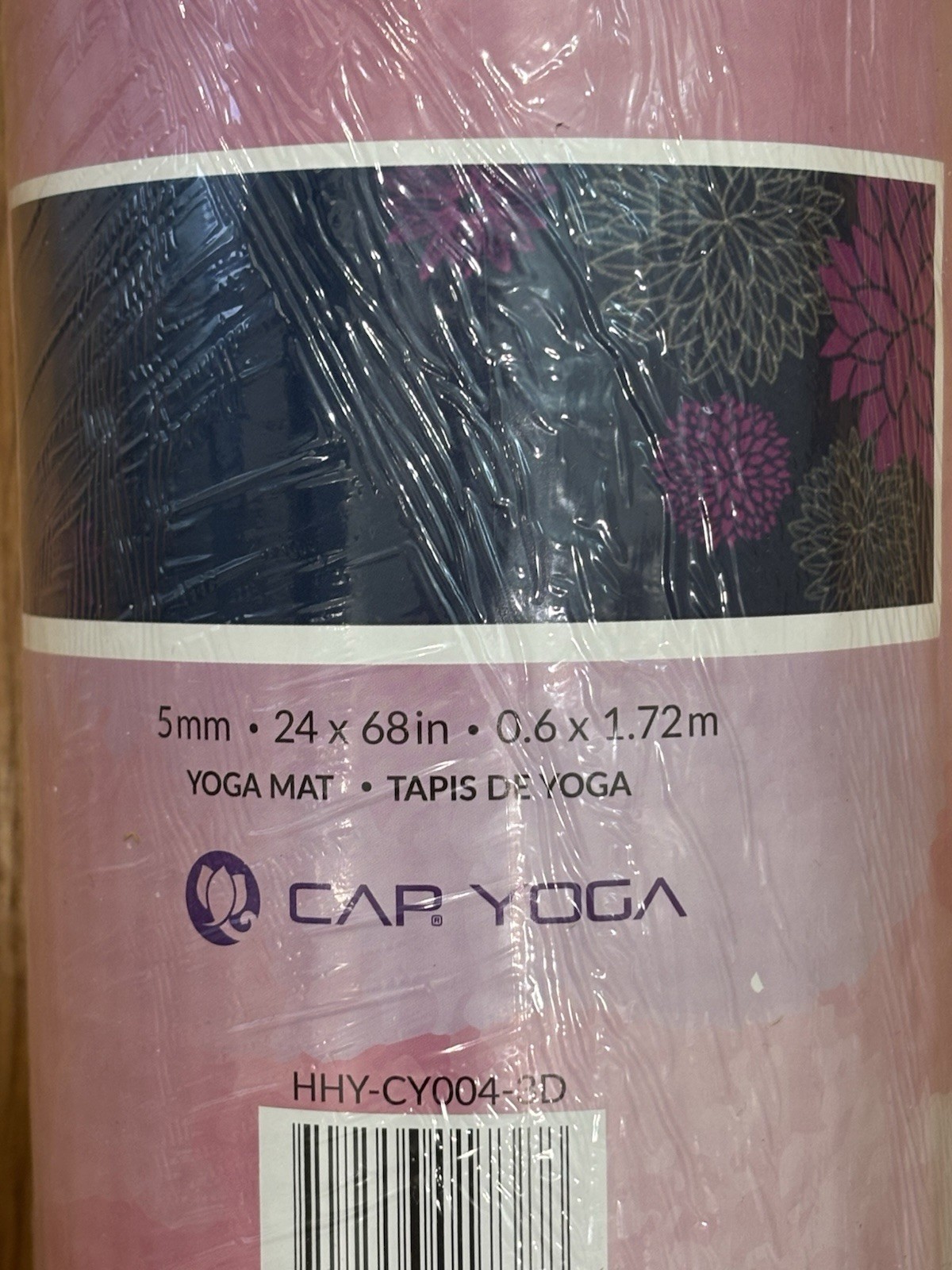 Yoga Mat By CAR Yoga 24” By 68” New