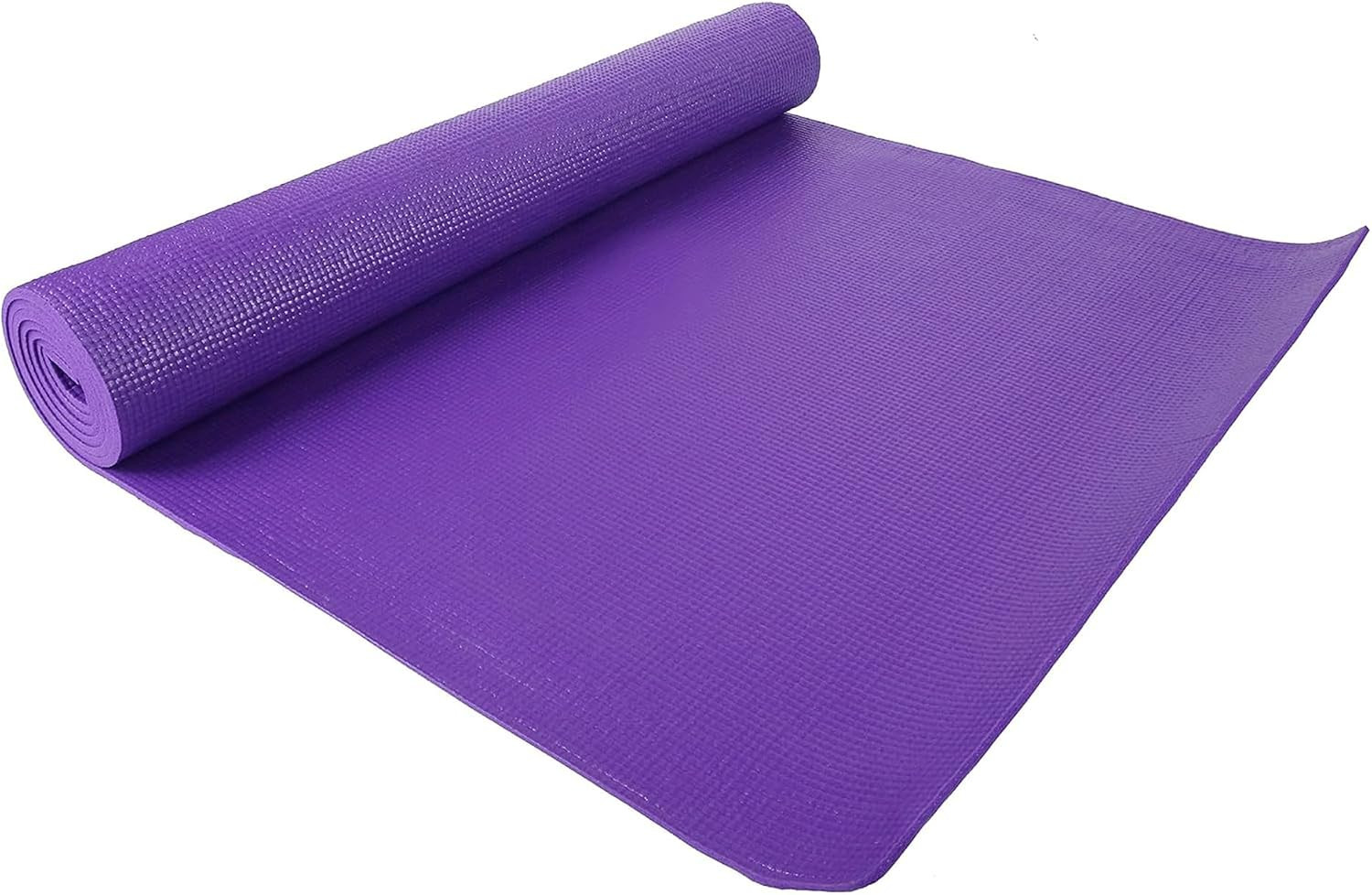 Fitvids All Purpose 1/4-Inch High Density Anti-Tear Exercise Yoga Mat with Carry