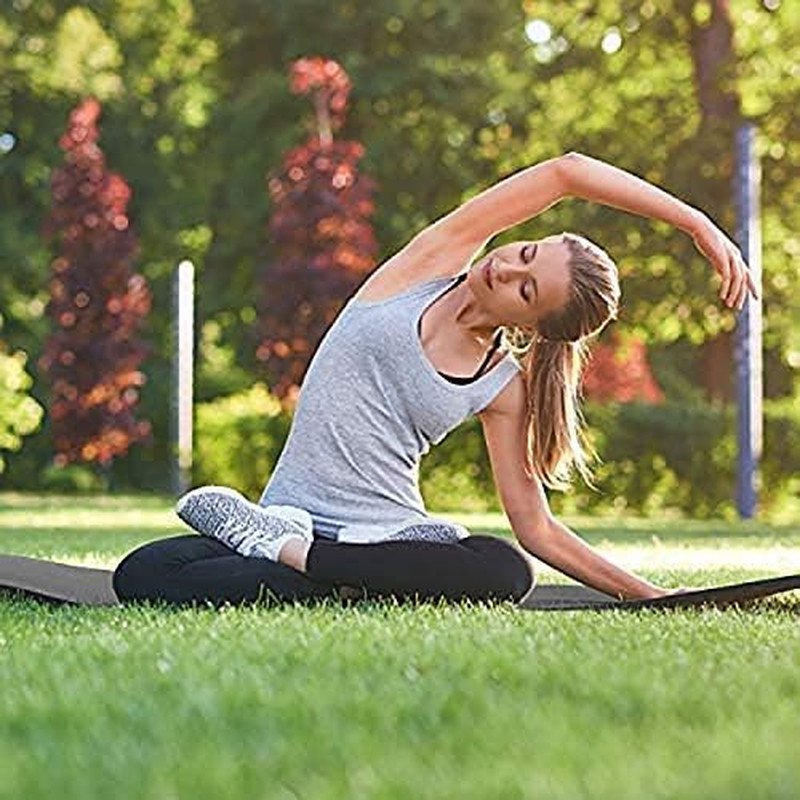 Hemingweigh 1 Inch Extra Thick Non Slip Yoga Mat – Exercise Mats for Home Workou