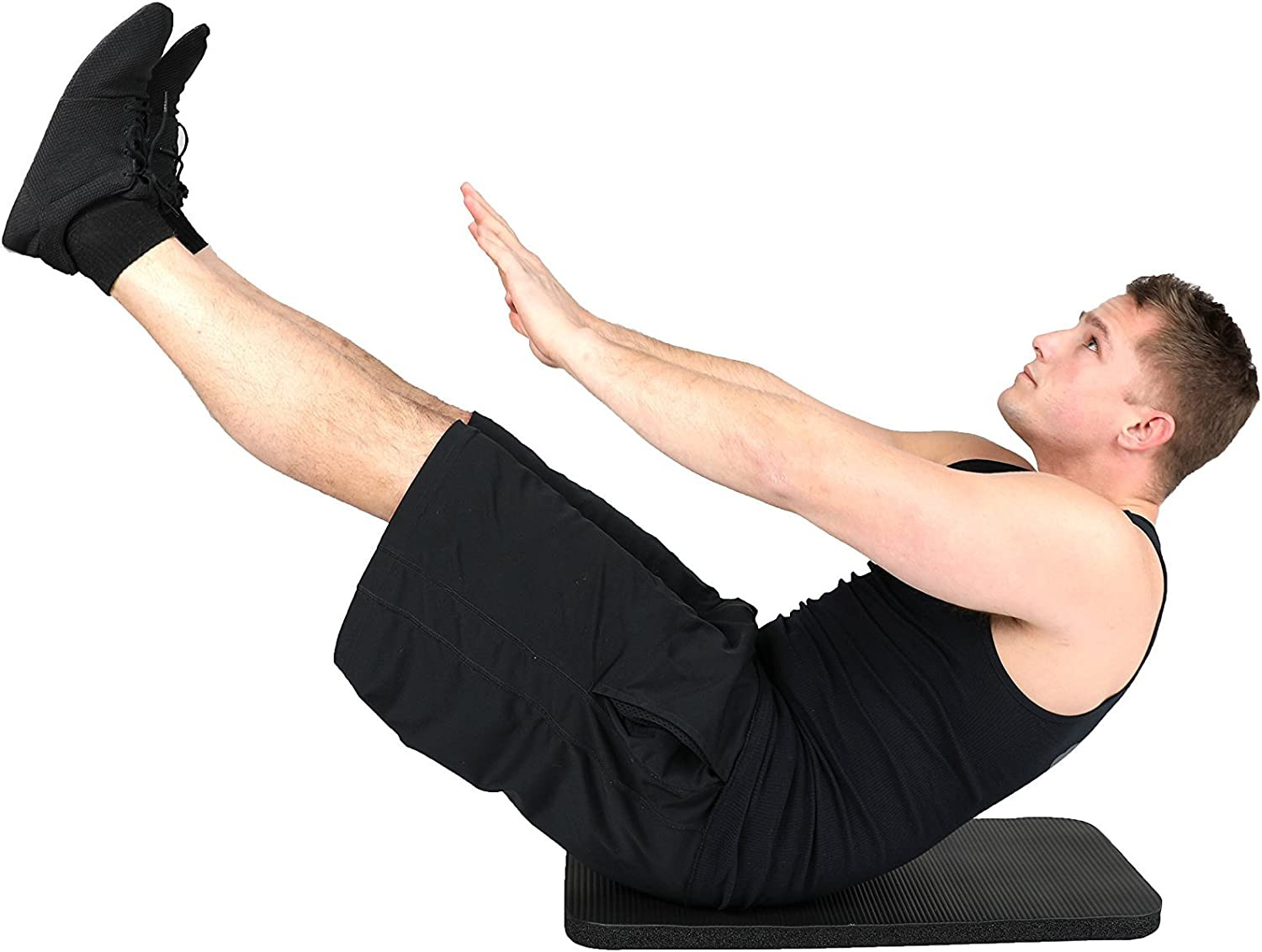 Impulse Fitness Knee Mat – Extra Thick 1″ Pad for Kneeling Portable Exercise Mat