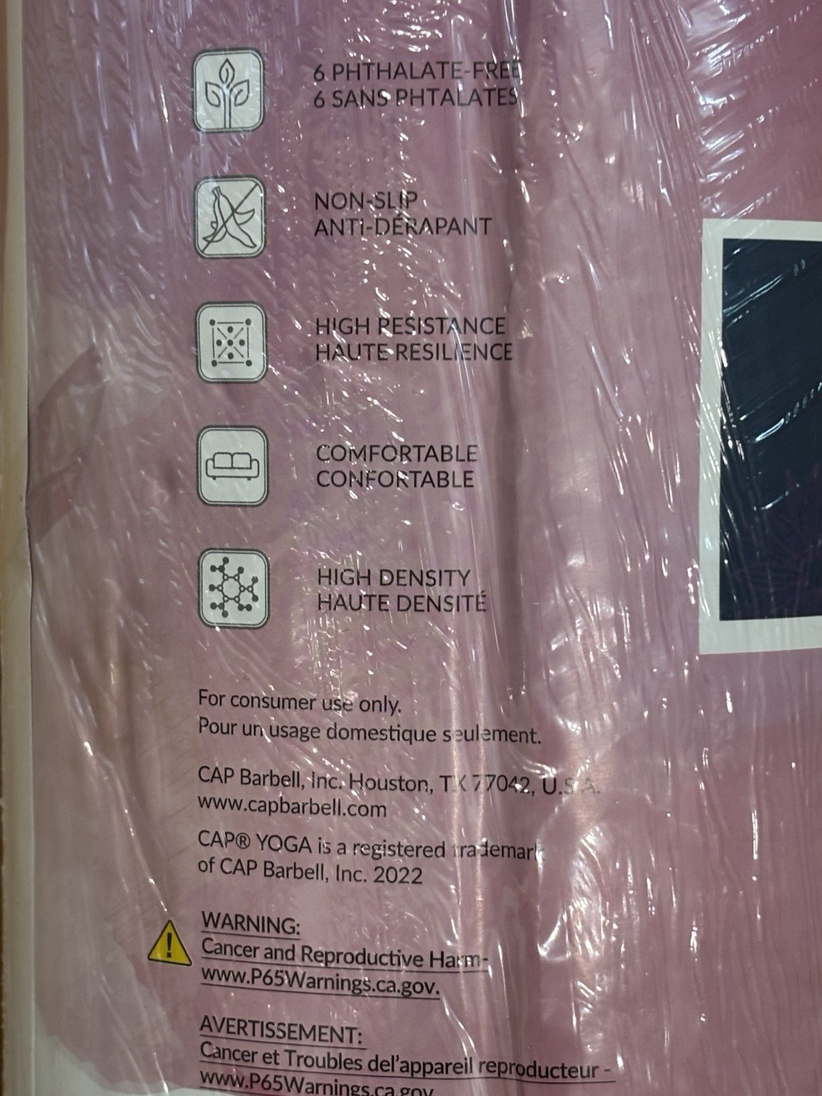Yoga Mat By CAR Yoga 24” By 68” New