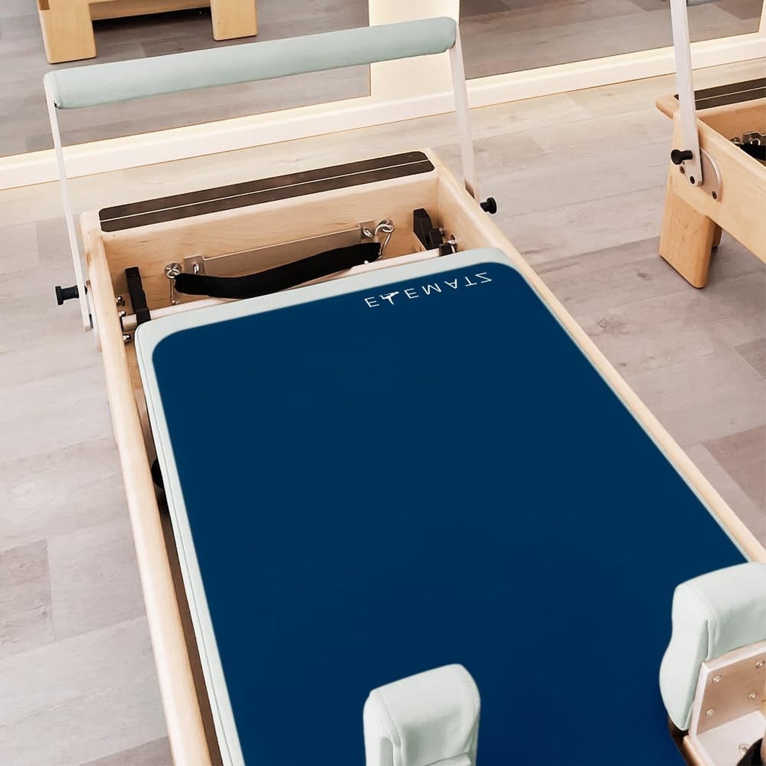 Pilates Reformer Mat Blue Navy