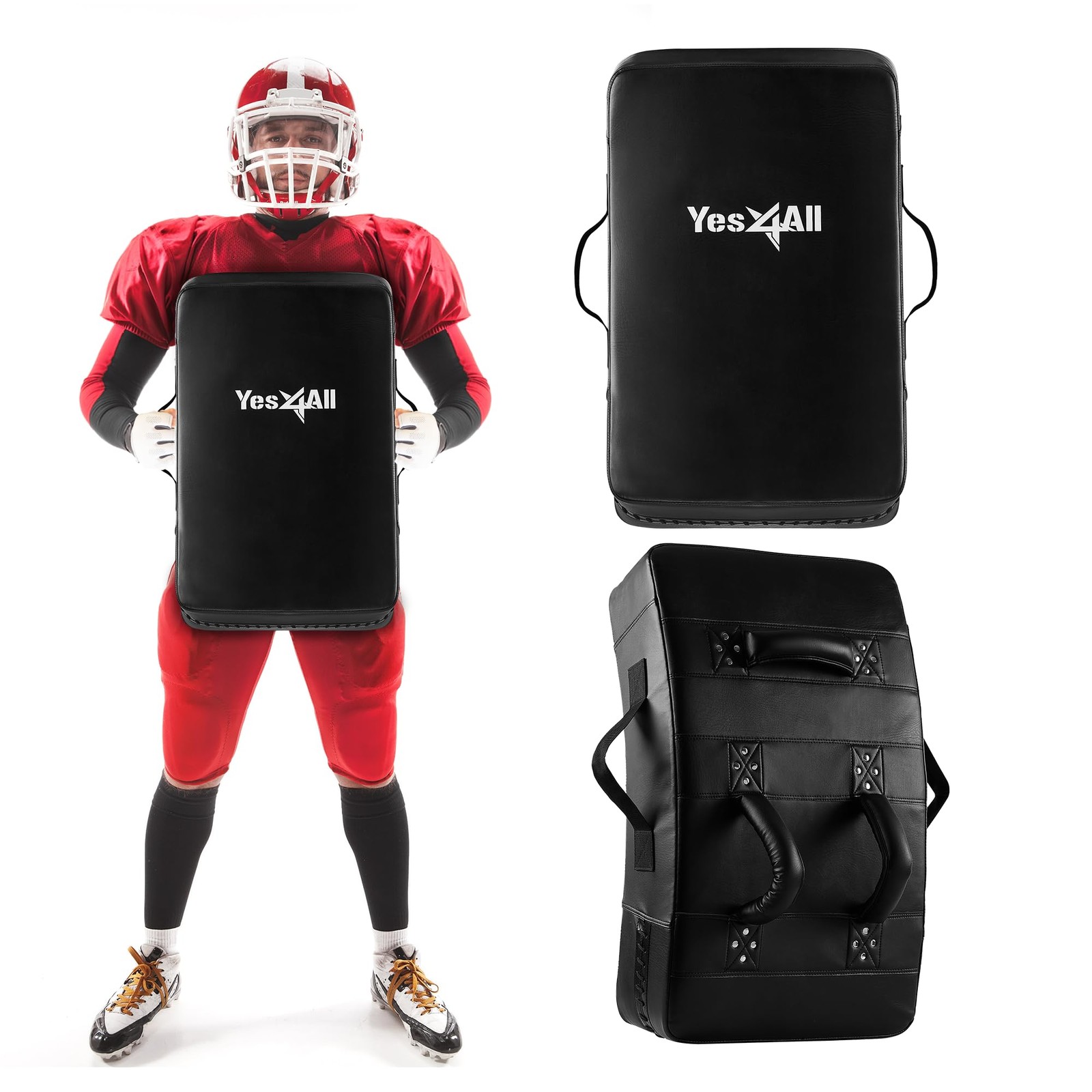 Yes4All Blocking Pad, Solid Rivets & Durable Leather Pad – 1PCS