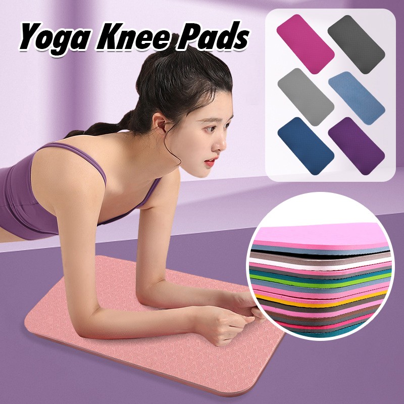 2pcs Yoga Mat Yoga Knee Pad Elbow Cushion Soft For Gym Fitness Exercise Workout.