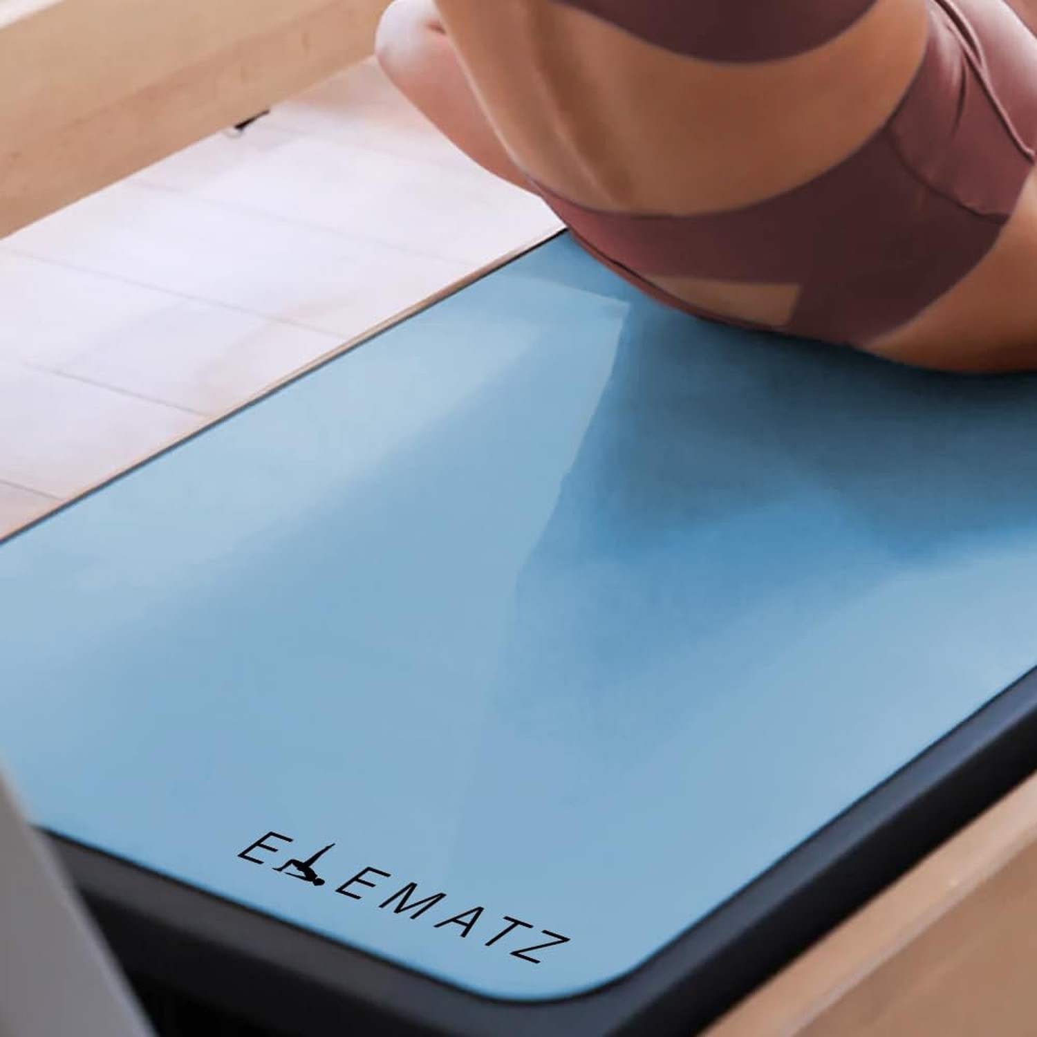 Pilates Reformer Mat Blue