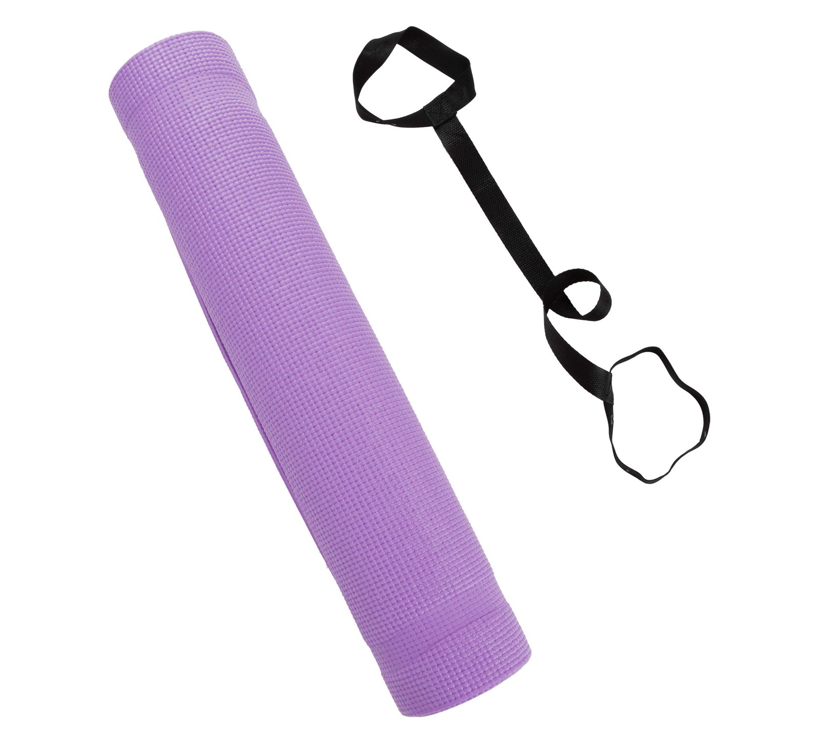YOGAPVC-PUR All Purpose Extra Thick Yoga Fitness & Exercise Mats with Carryin…
