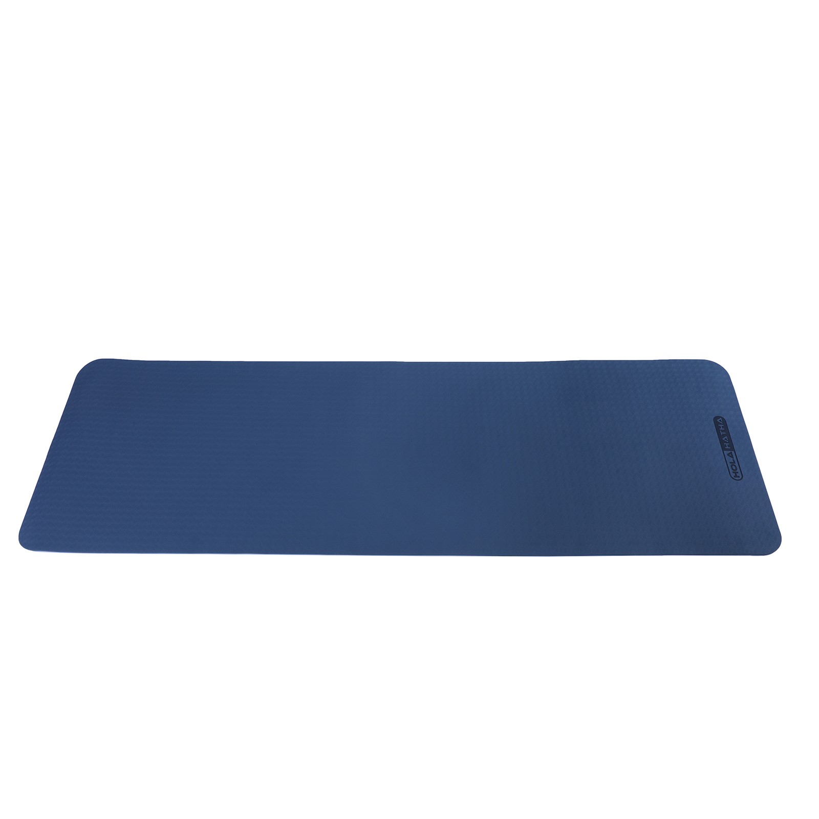 HolaHatha 72 x 24″ Double Sided 0.25″ Thick Non Slip Home Workout Yoga Mat, Blue