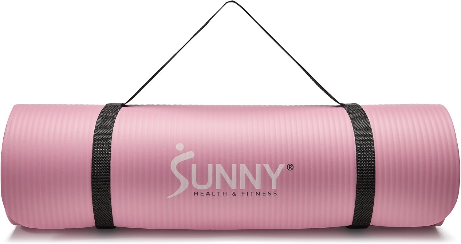 Non-Slip Yoga Mat – Durable Anti-Tear Lightweight Cushioned Support Yoga Pilates