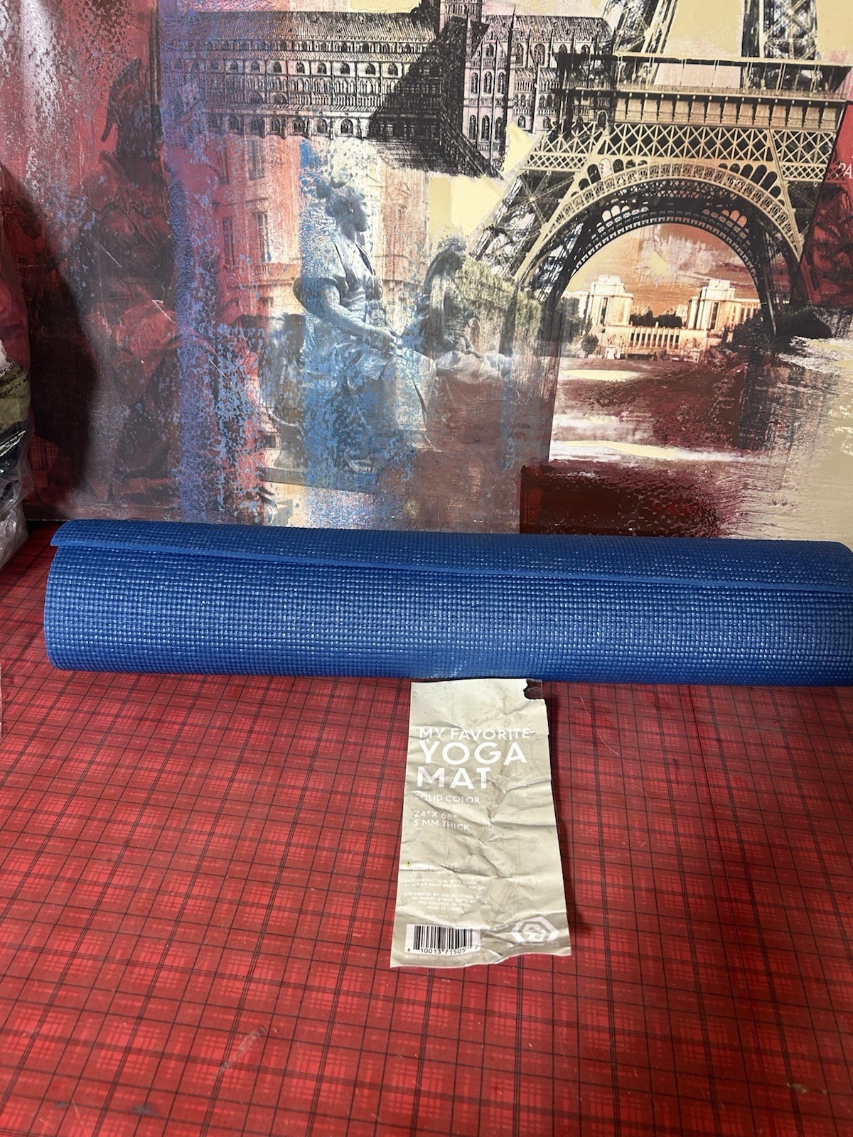 FITNESS YOGA MAT 24 x 68 INCH THICK 5MM