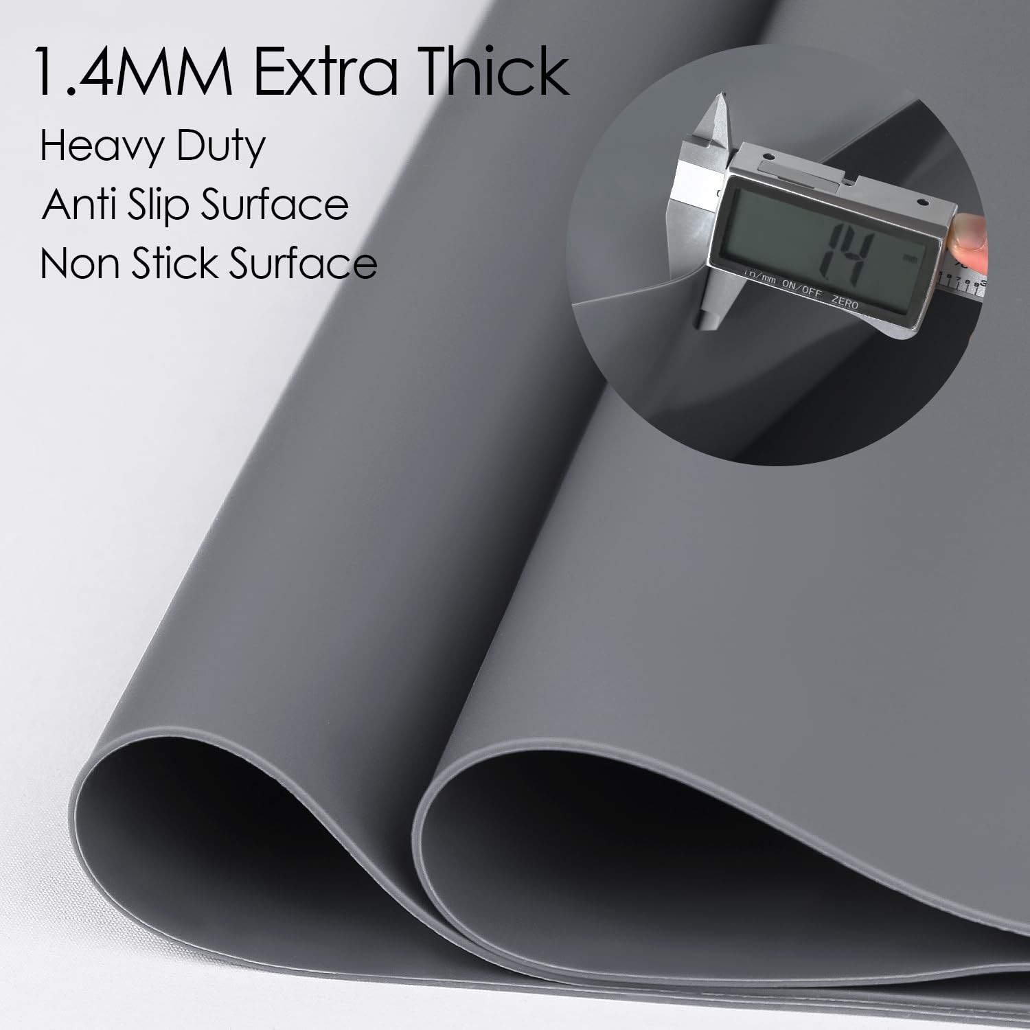 Extra Large Silicone Mat for Kitchen Counter, 31.5×23.6 Inch Heat Resistant M…