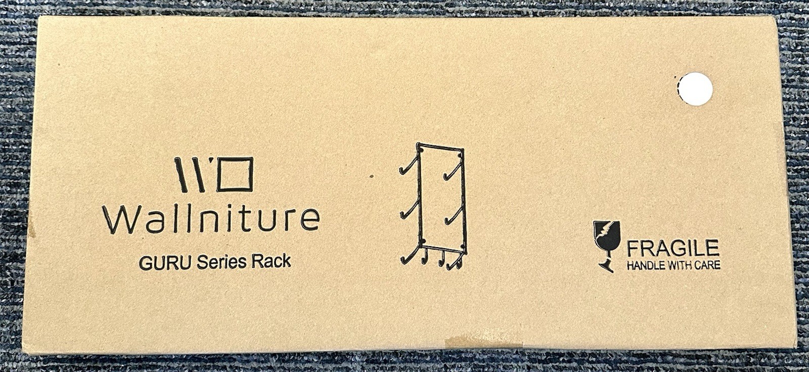 Wallniture Guru Series Rack New In Box. Towels, Yoga Mats And More