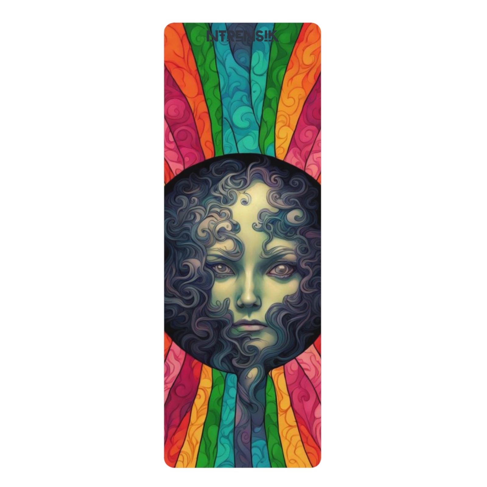 Death or Devotion Yoga Mat: High Grip, Durable, Lightweight, Artistic Suede