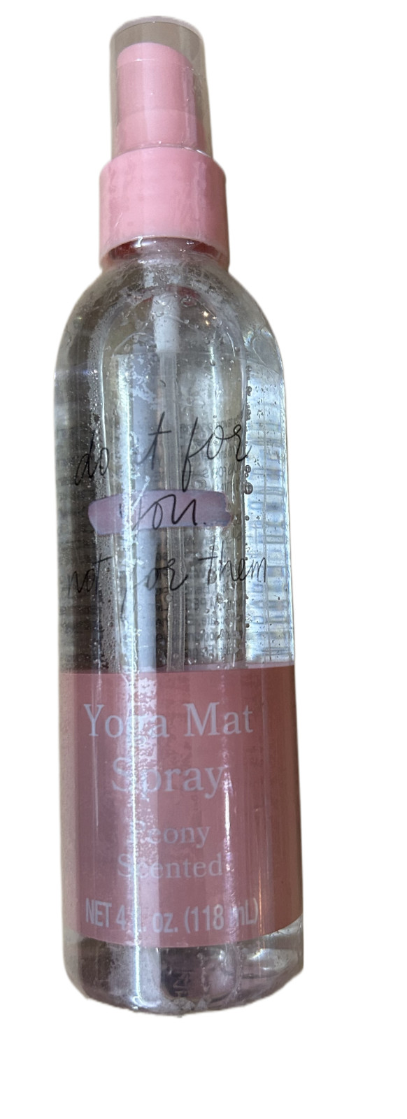 Yoga Mat Scented Spray Cleaner, Eucalyptus or Ocean Breeze or Peony – 4 fl. oz.