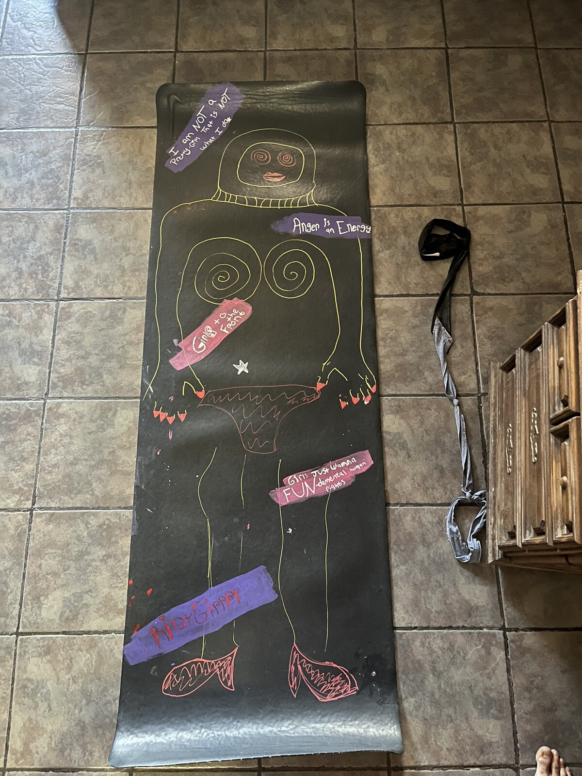 Tall Nike Yoga Mat (6ft)